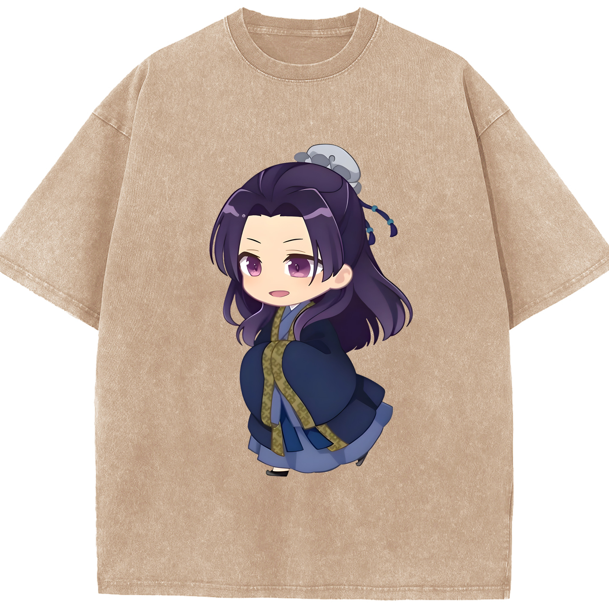 （画像用） 薬屋のひとりごと The Apothecary Diaries 綿100% ヴィンテージ風 半袖Tシャツ（フロントプリント）
