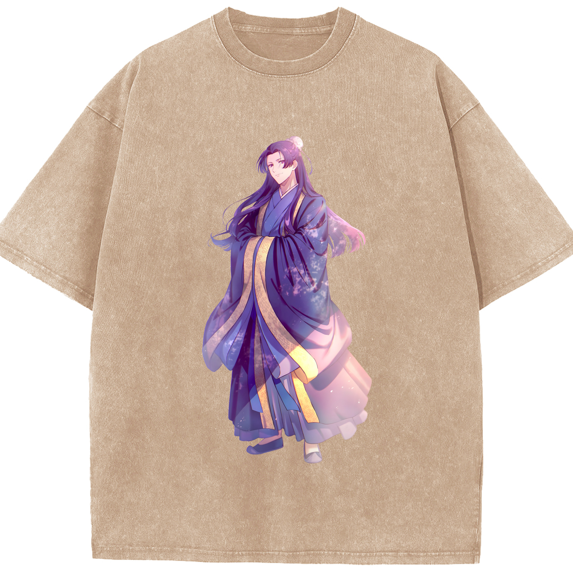 （画像用） 薬屋のひとりごと The Apothecary Diaries 綿100% ヴィンテージ風 半袖Tシャツ（フロントプリント）
