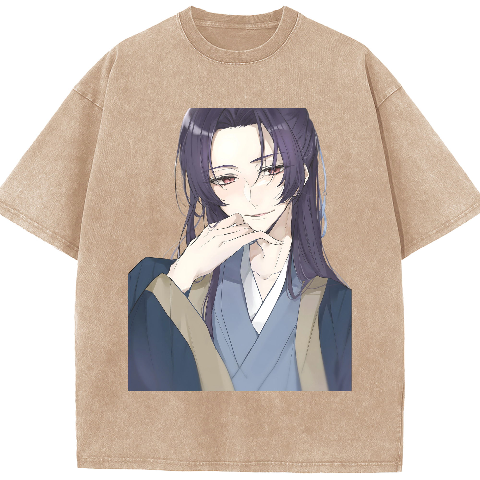 （画像用） 薬屋のひとりごと The Apothecary Diaries 綿100% ヴィンテージ風 半袖Tシャツ（フロントプリント）