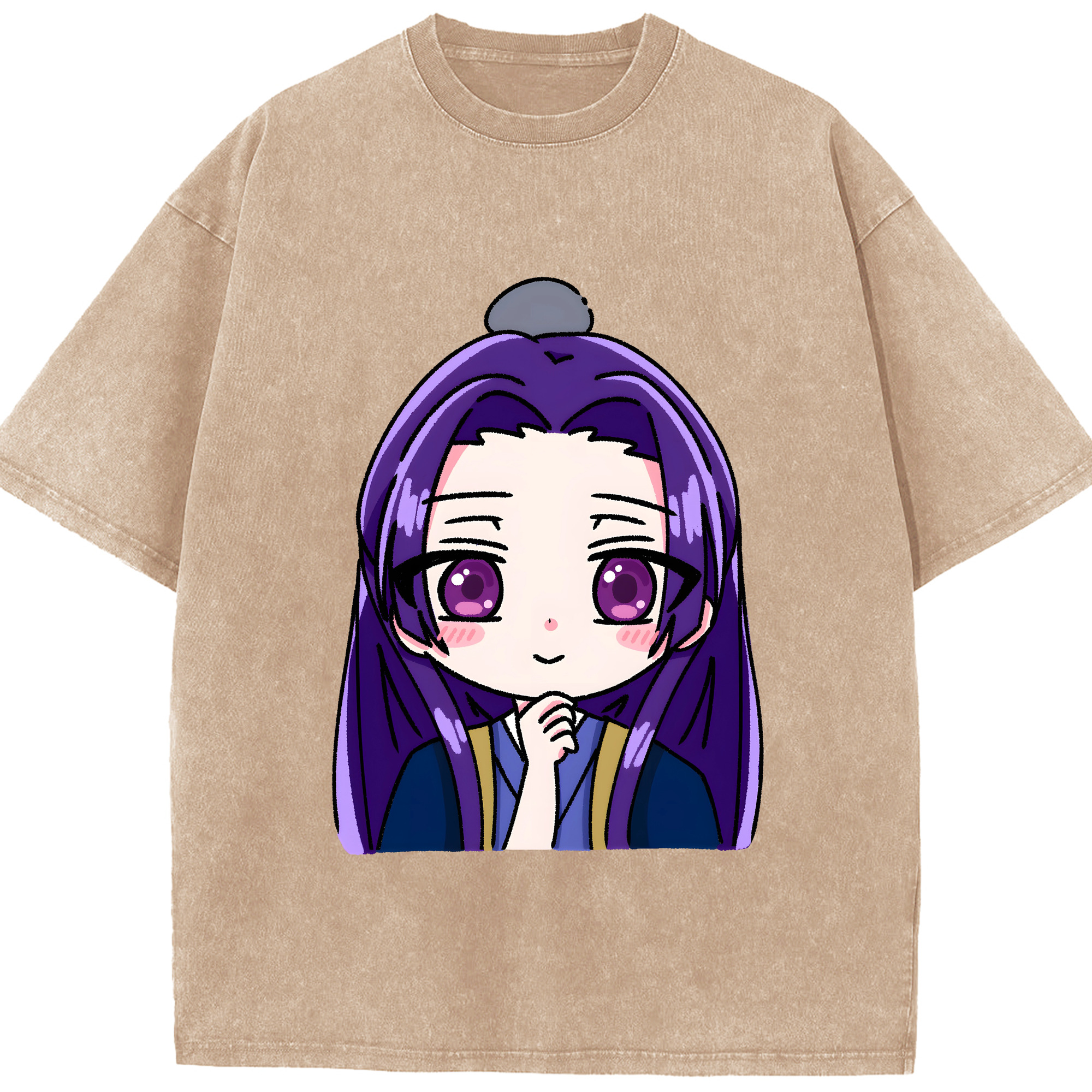 （画像用） 薬屋のひとりごと The Apothecary Diaries 綿100% ヴィンテージ風 半袖Tシャツ（フロントプリント）