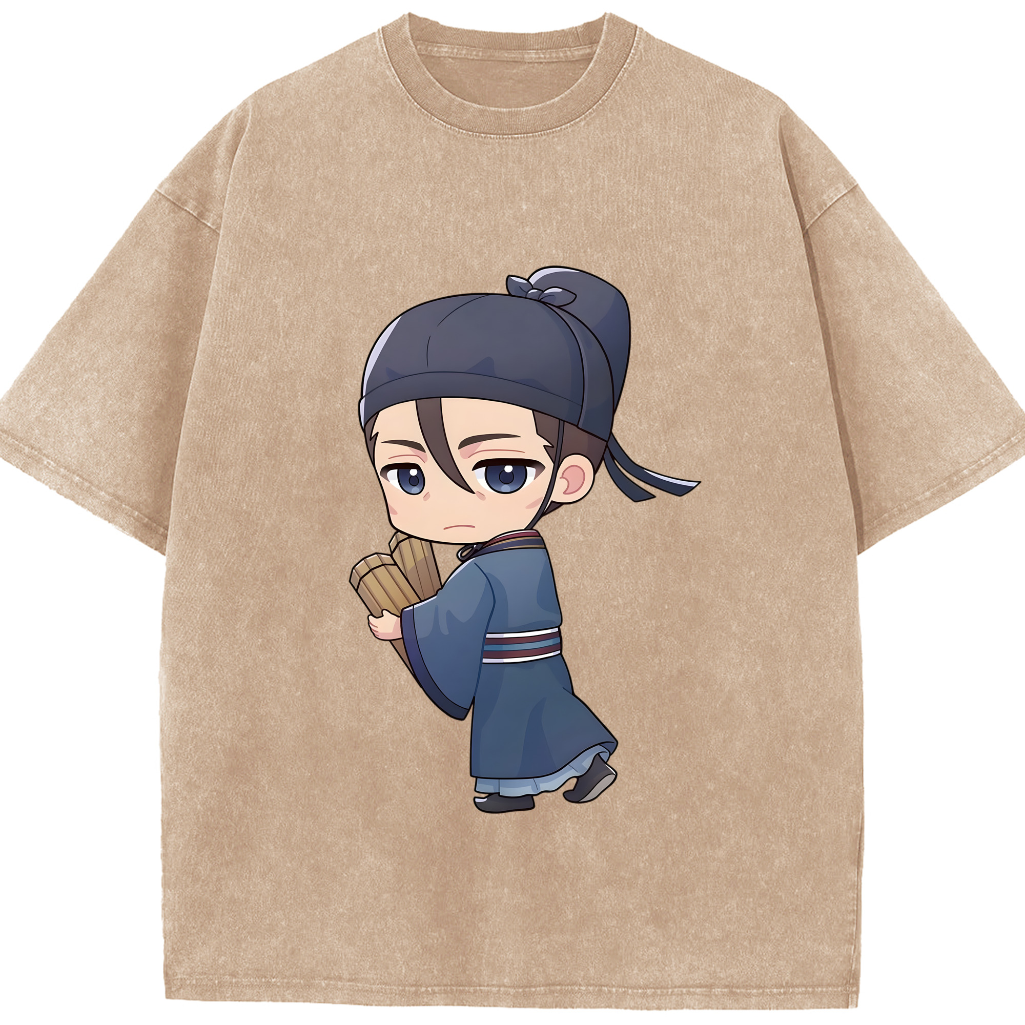 （画像用） 薬屋のひとりごと The Apothecary Diaries 綿100% ヴィンテージ風 半袖Tシャツ（フロントプリント）
