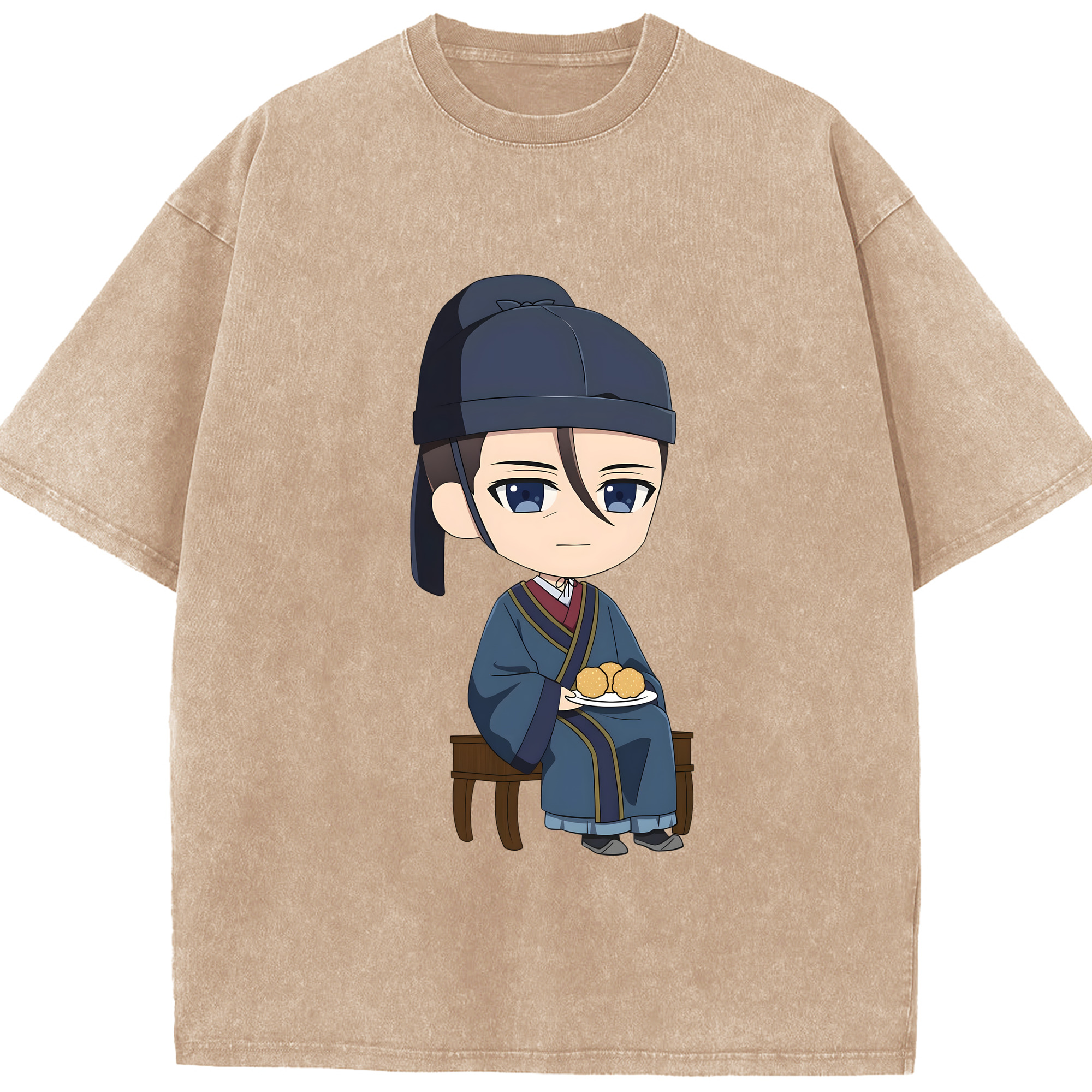 （画像用） 薬屋のひとりごと The Apothecary Diaries 綿100% ヴィンテージ風 半袖Tシャツ（フロントプリント）