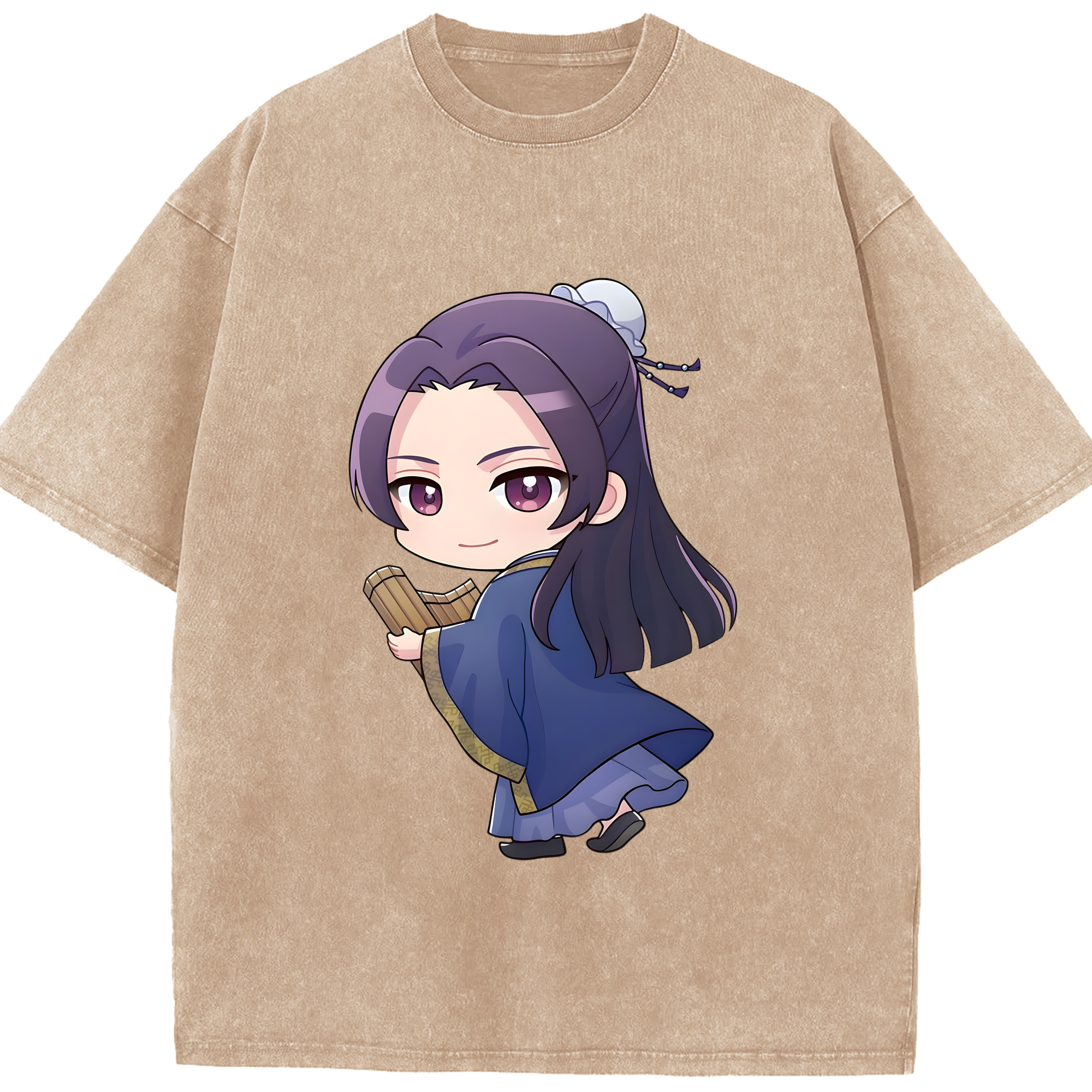 （画像用） 薬屋のひとりごと The Apothecary Diaries 綿100% ヴィンテージ風 半袖Tシャツ（フロントプリント）