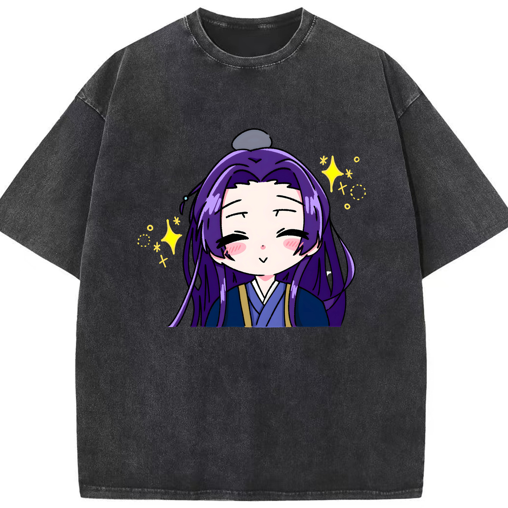 （画像用） 薬屋のひとりごと The Apothecary Diaries 綿100% ヴィンテージ風 半袖Tシャツ（フロントプリント）