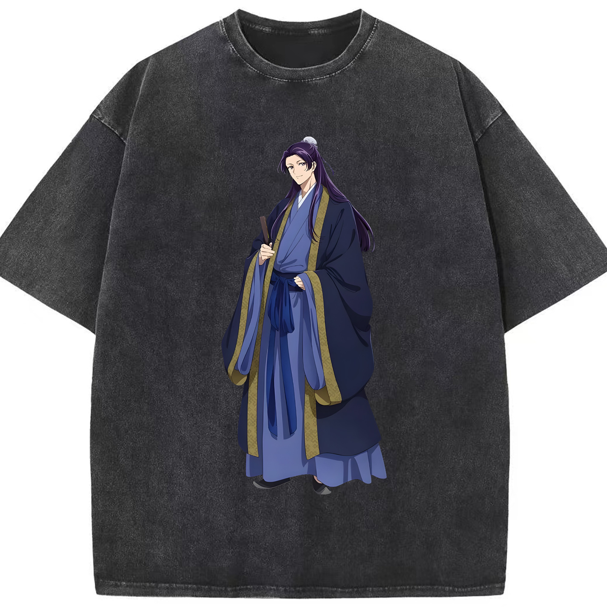 （画像用） 薬屋のひとりごと The Apothecary Diaries 綿100% ヴィンテージ風 半袖Tシャツ（フロントプリント）