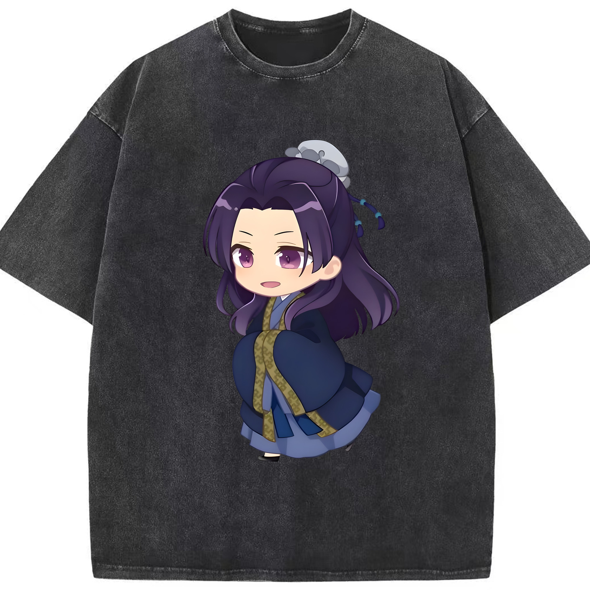 （画像用） 薬屋のひとりごと The Apothecary Diaries 綿100% ヴィンテージ風 半袖Tシャツ（フロントプリント）