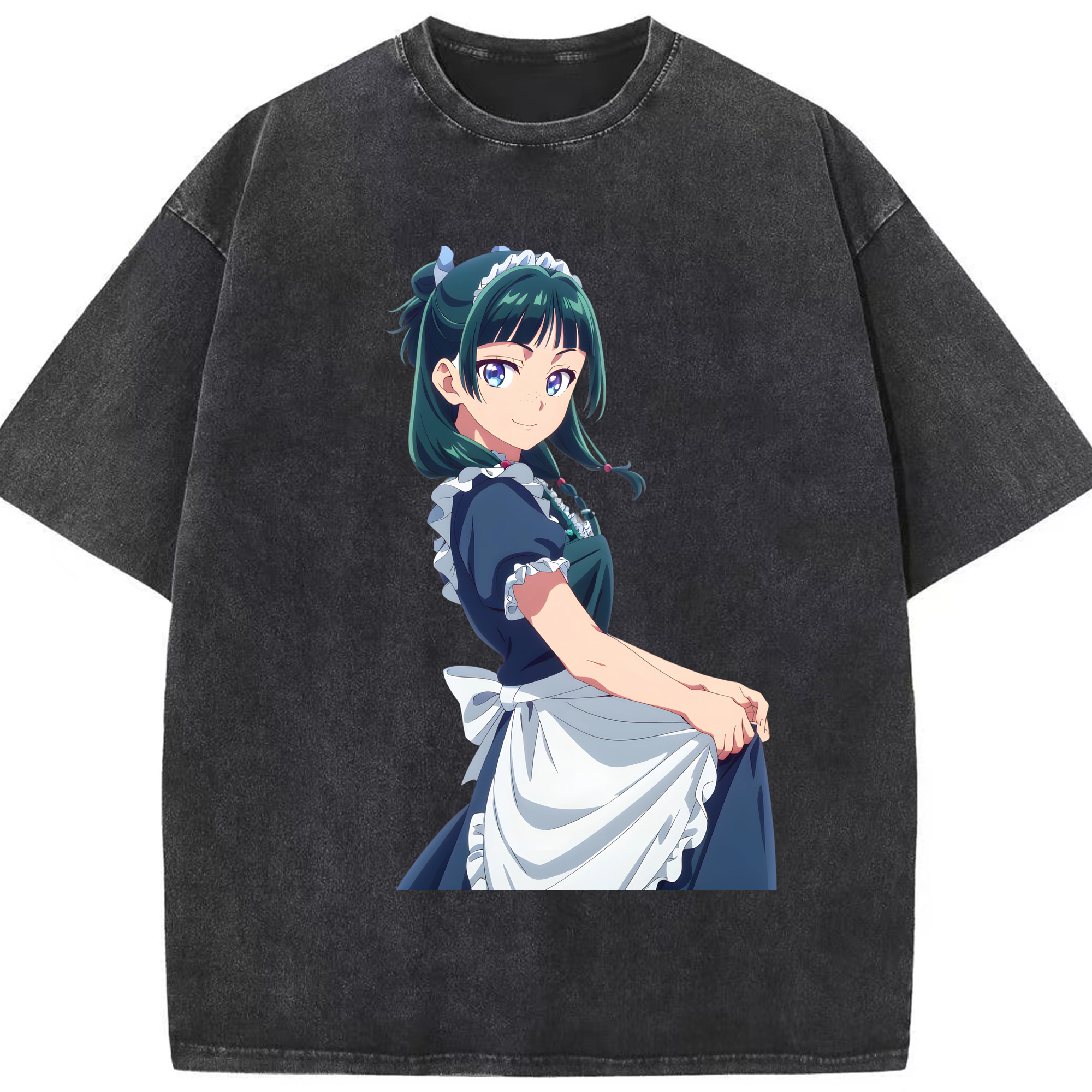 （画像用） 薬屋のひとりごと The Apothecary Diaries 綿100% ヴィンテージ風 半袖Tシャツ（フロントプリント）