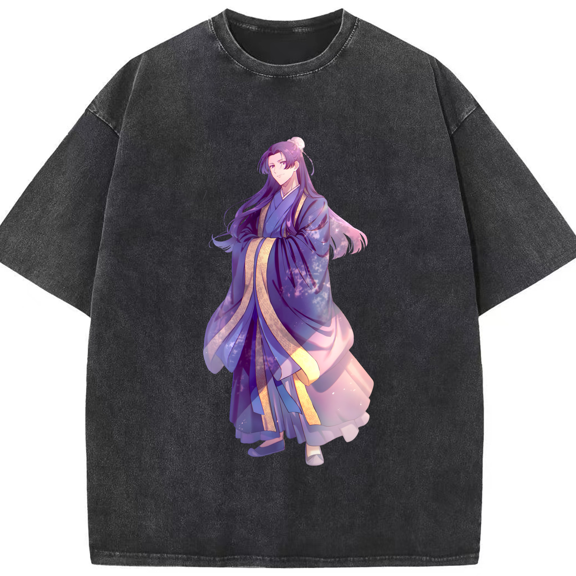 （画像用） 薬屋のひとりごと The Apothecary Diaries 綿100% ヴィンテージ風 半袖Tシャツ（フロントプリント）