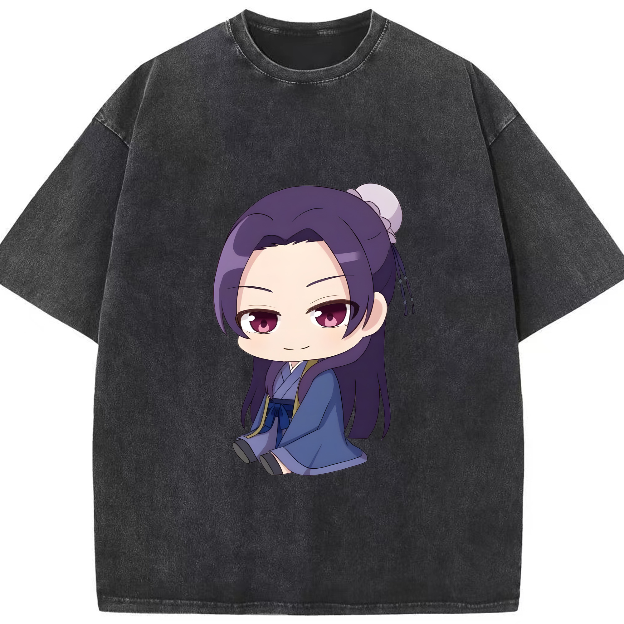 （画像用） 薬屋のひとりごと The Apothecary Diaries 綿100% ヴィンテージ風 半袖Tシャツ（フロントプリント）