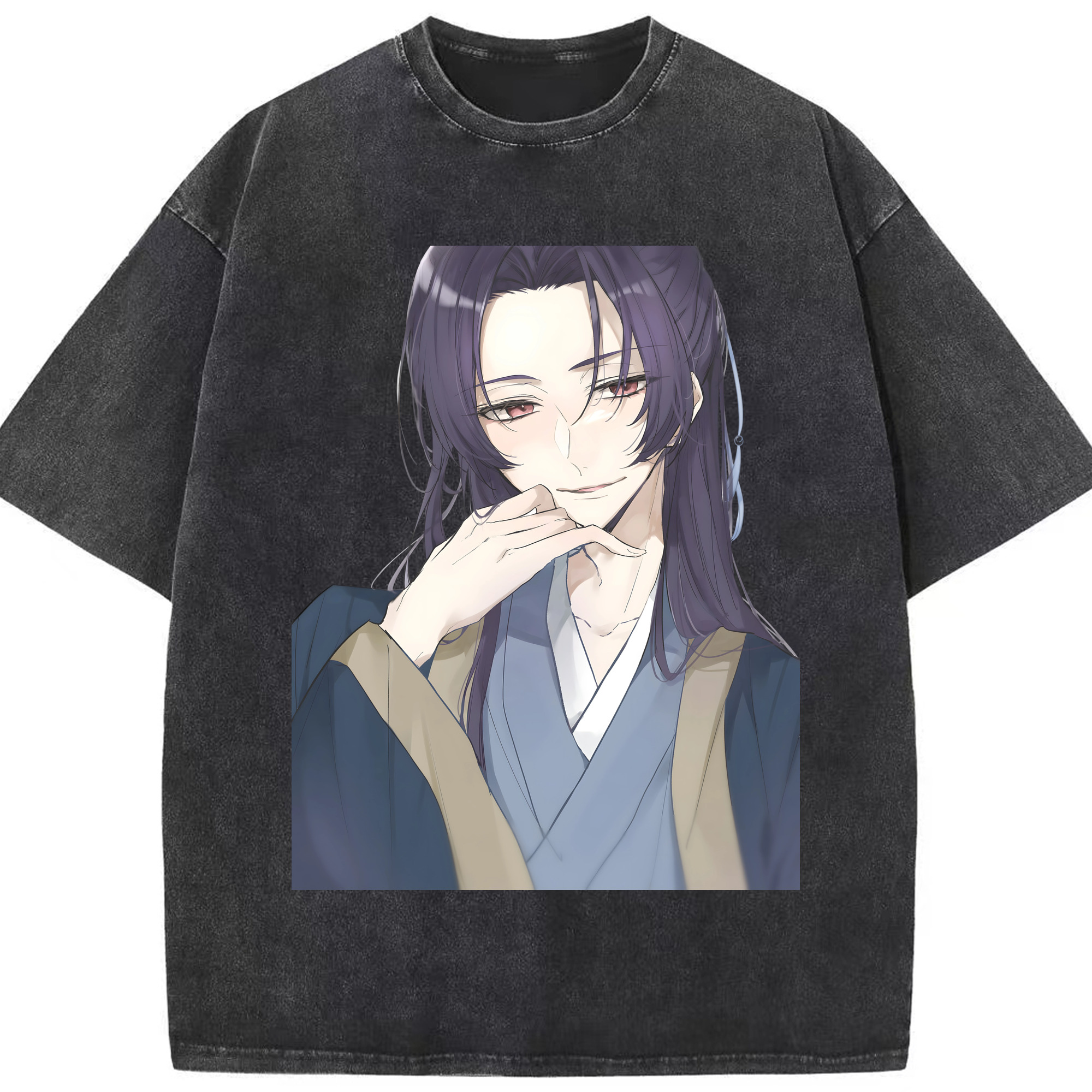 （画像用） 薬屋のひとりごと The Apothecary Diaries 綿100% ヴィンテージ風 半袖Tシャツ（フロントプリント）
