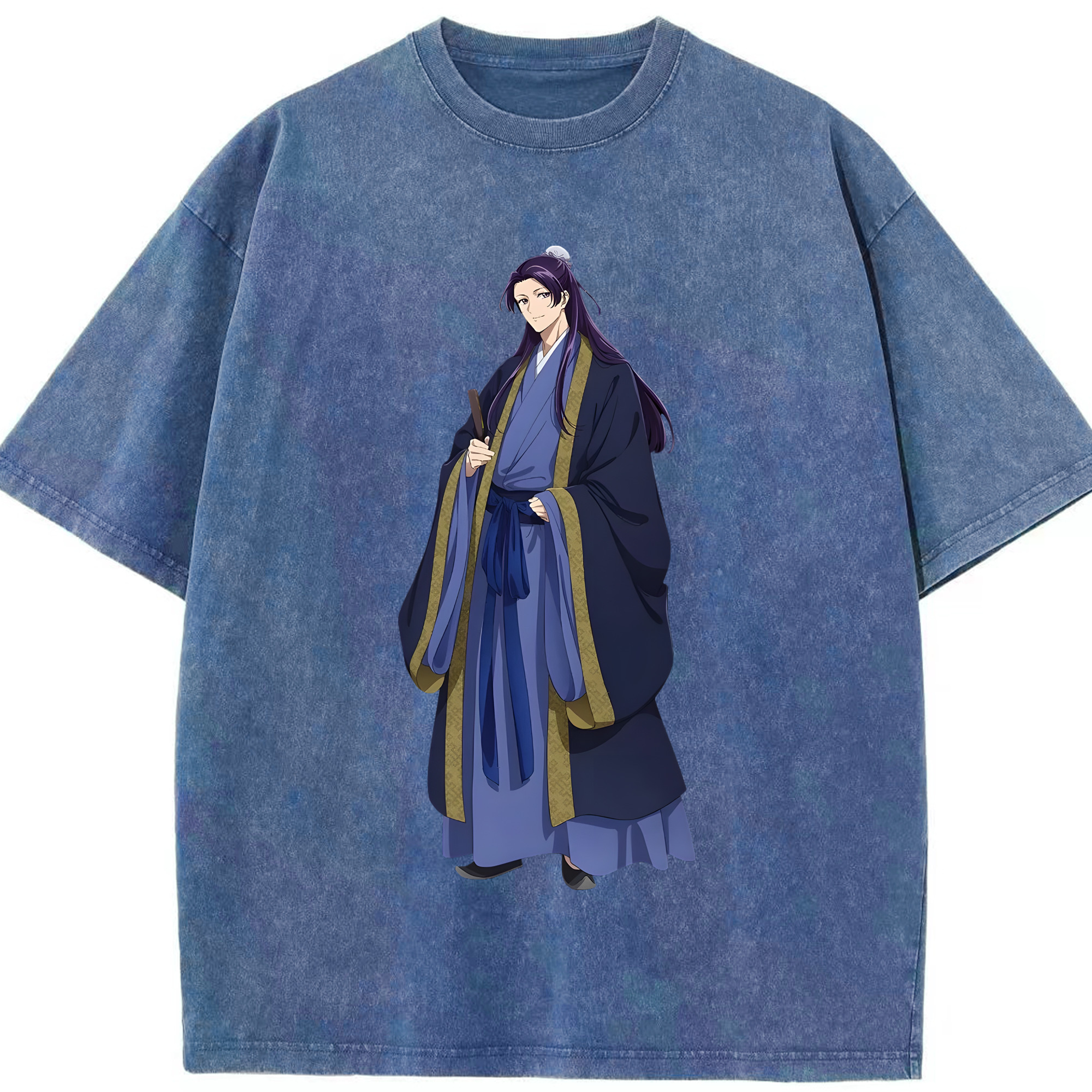 （画像用） 薬屋のひとりごと The Apothecary Diaries 綿100% ヴィンテージ風 半袖Tシャツ（フロントプリント）