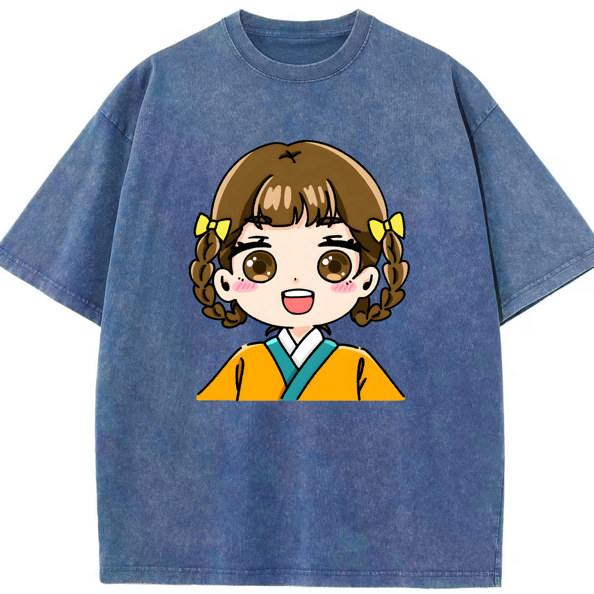 （画像用） 薬屋のひとりごと The Apothecary Diaries 綿100% ヴィンテージ風 半袖Tシャツ（フロントプリント）