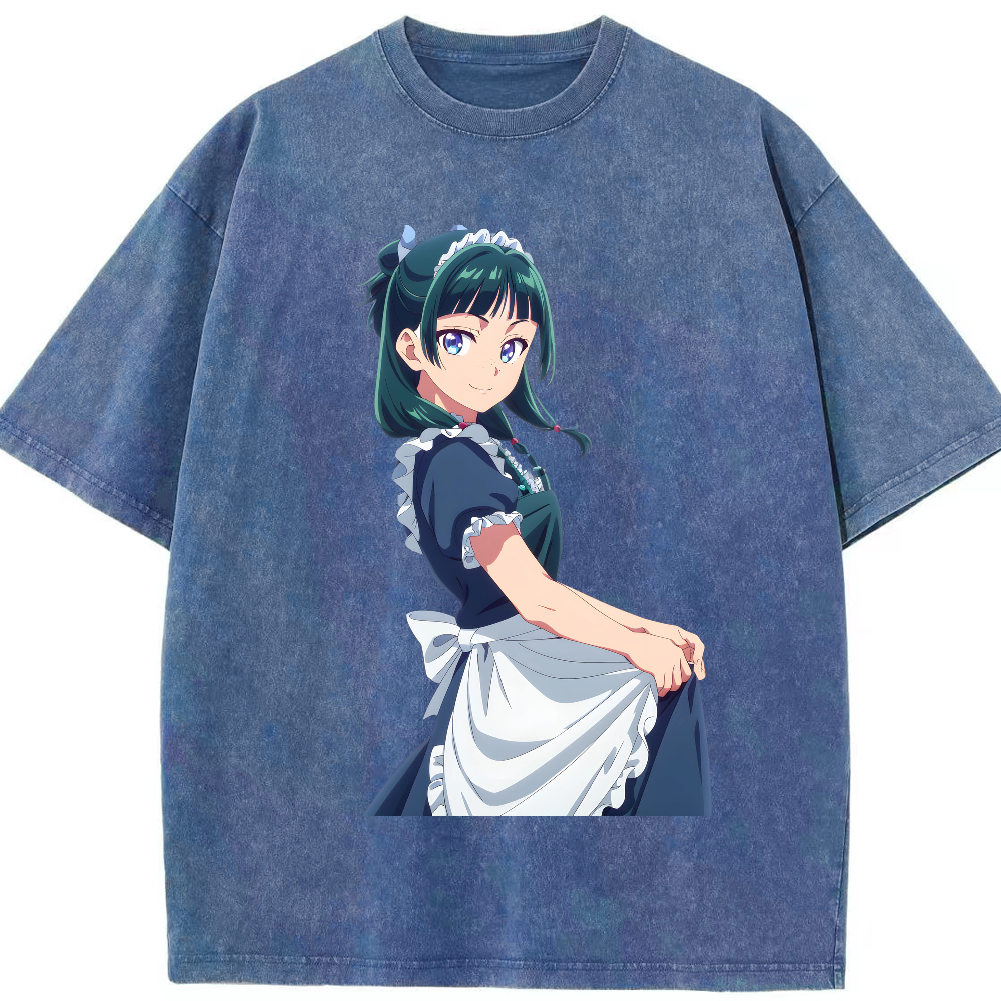 （画像用） 薬屋のひとりごと The Apothecary Diaries 綿100% ヴィンテージ風 半袖Tシャツ（フロントプリント）