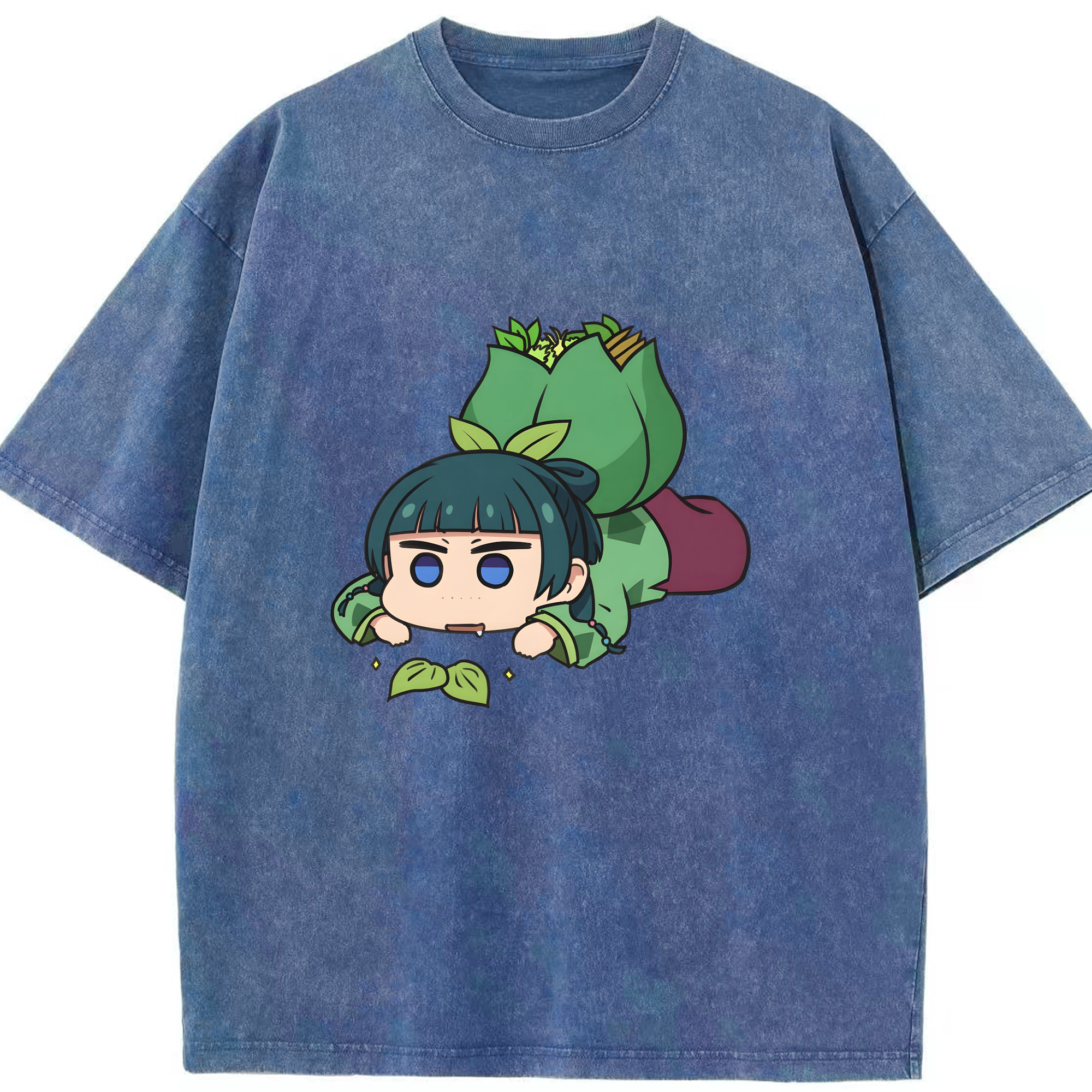 （画像用） 薬屋のひとりごと The Apothecary Diaries 綿100% ヴィンテージ風 半袖Tシャツ（フロントプリント）