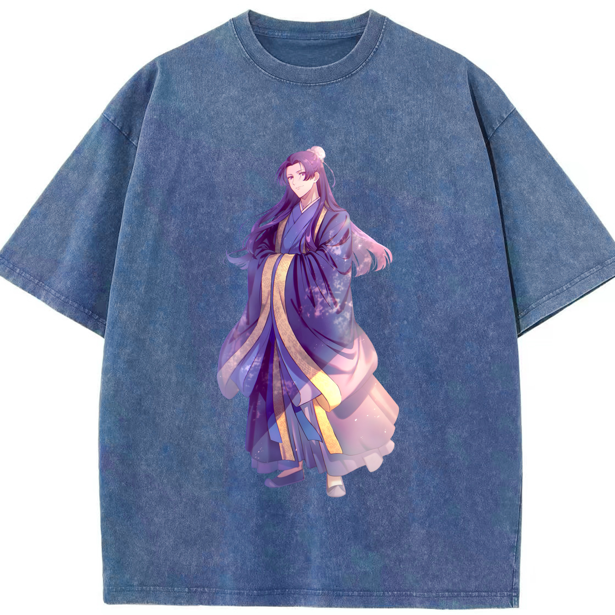 （画像用） 薬屋のひとりごと The Apothecary Diaries 綿100% ヴィンテージ風 半袖Tシャツ（フロントプリント）
