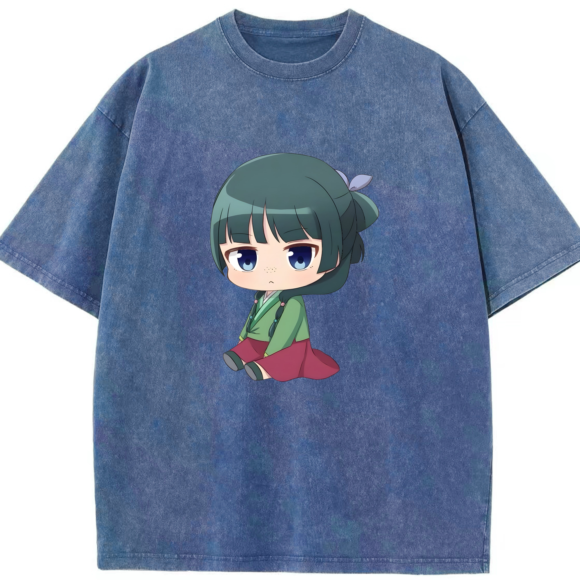 （画像用） 薬屋のひとりごと The Apothecary Diaries 綿100% ヴィンテージ風 半袖Tシャツ（フロントプリント）