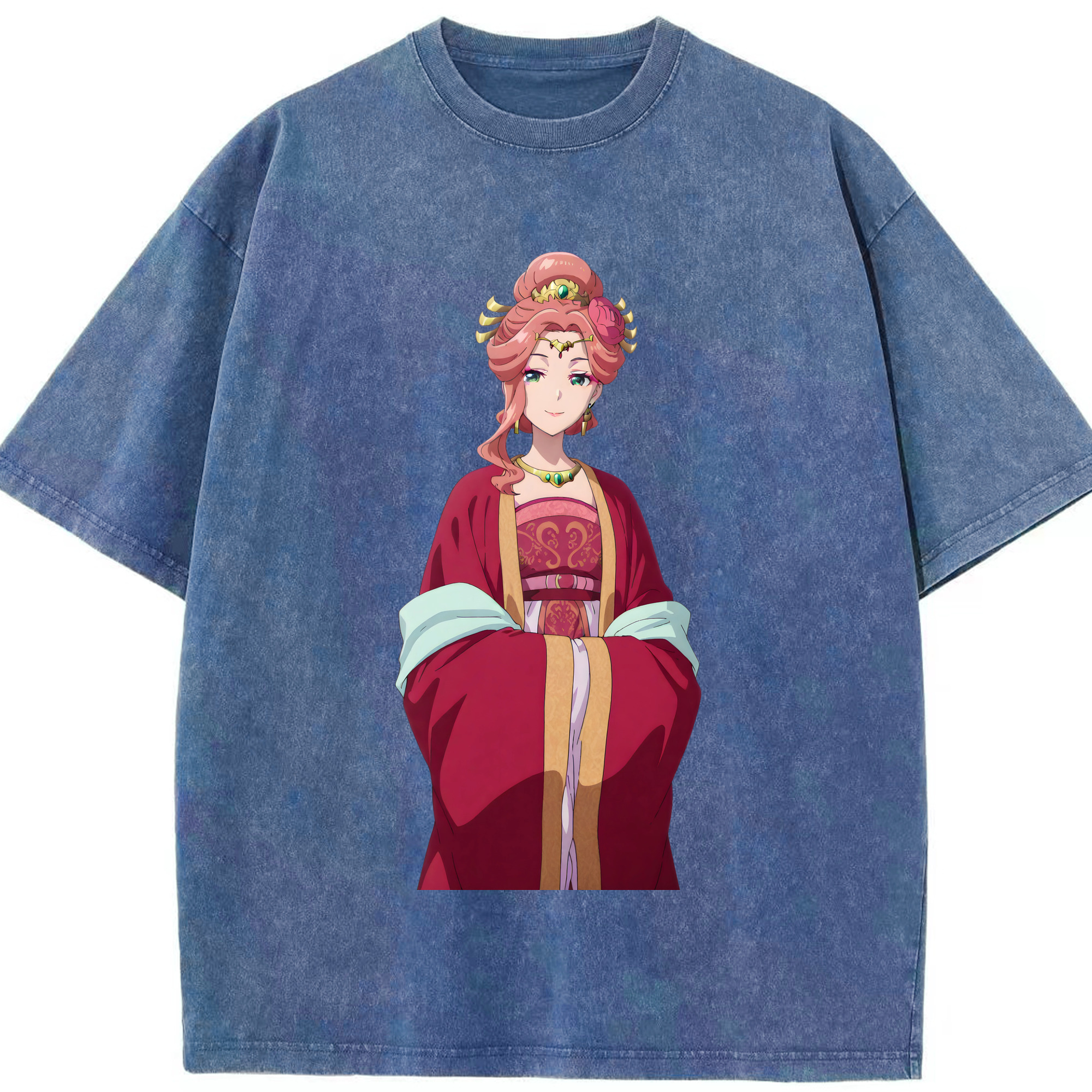 （画像用） 薬屋のひとりごと The Apothecary Diaries 綿100% ヴィンテージ風 半袖Tシャツ（フロントプリント）