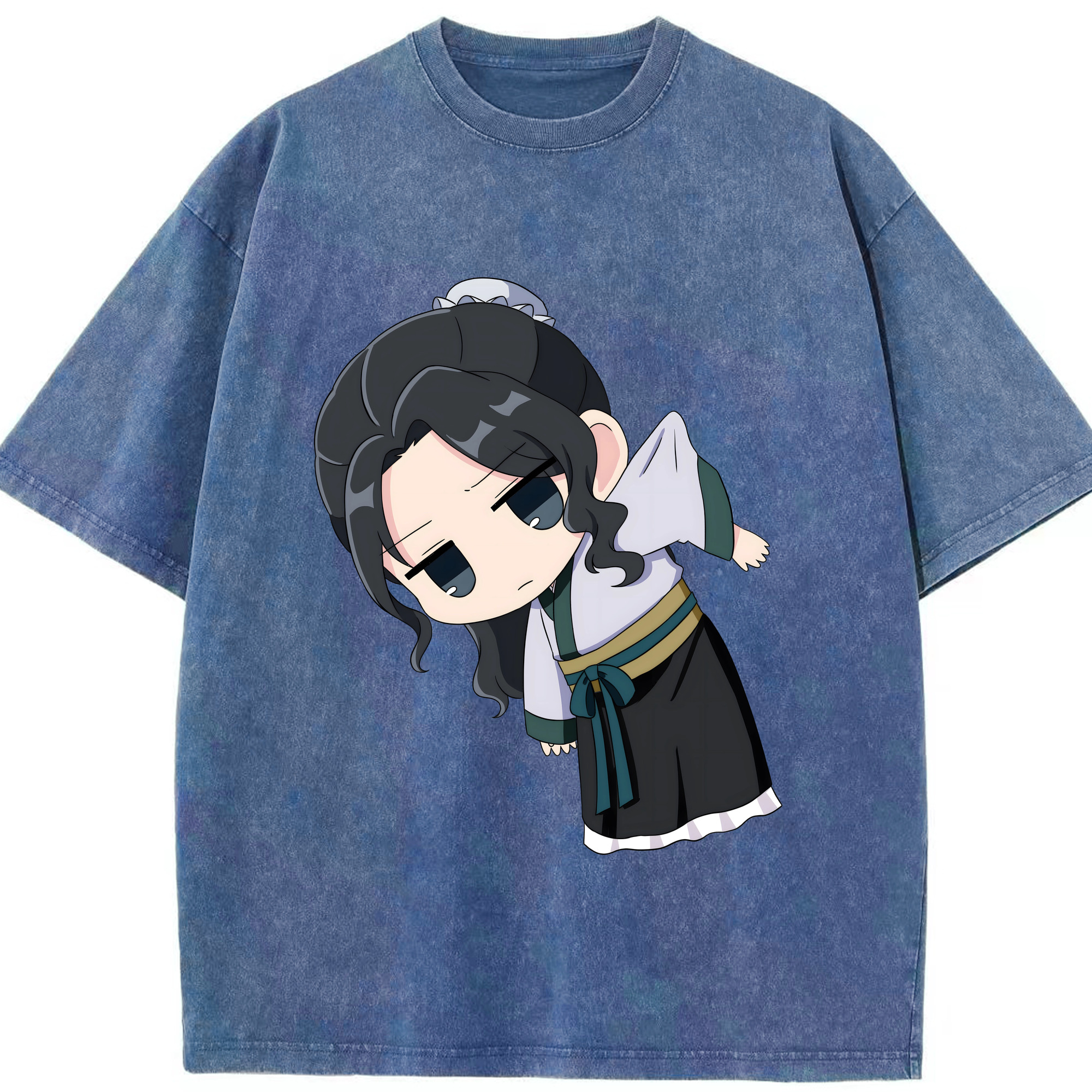 （画像用） 薬屋のひとりごと The Apothecary Diaries 綿100% ヴィンテージ風 半袖Tシャツ（フロントプリント）
