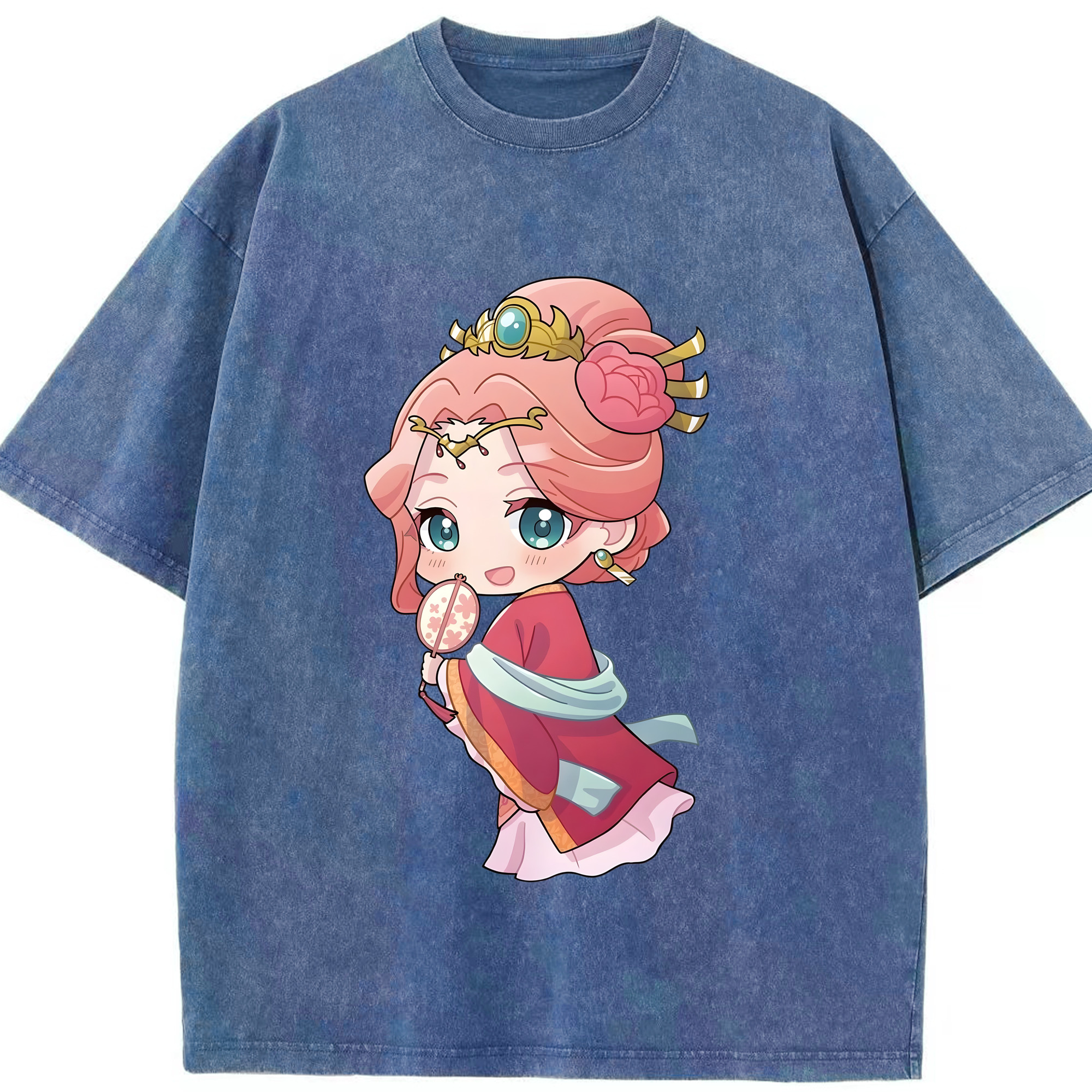 （画像用） 薬屋のひとりごと The Apothecary Diaries 綿100% ヴィンテージ風 半袖Tシャツ（フロントプリント）