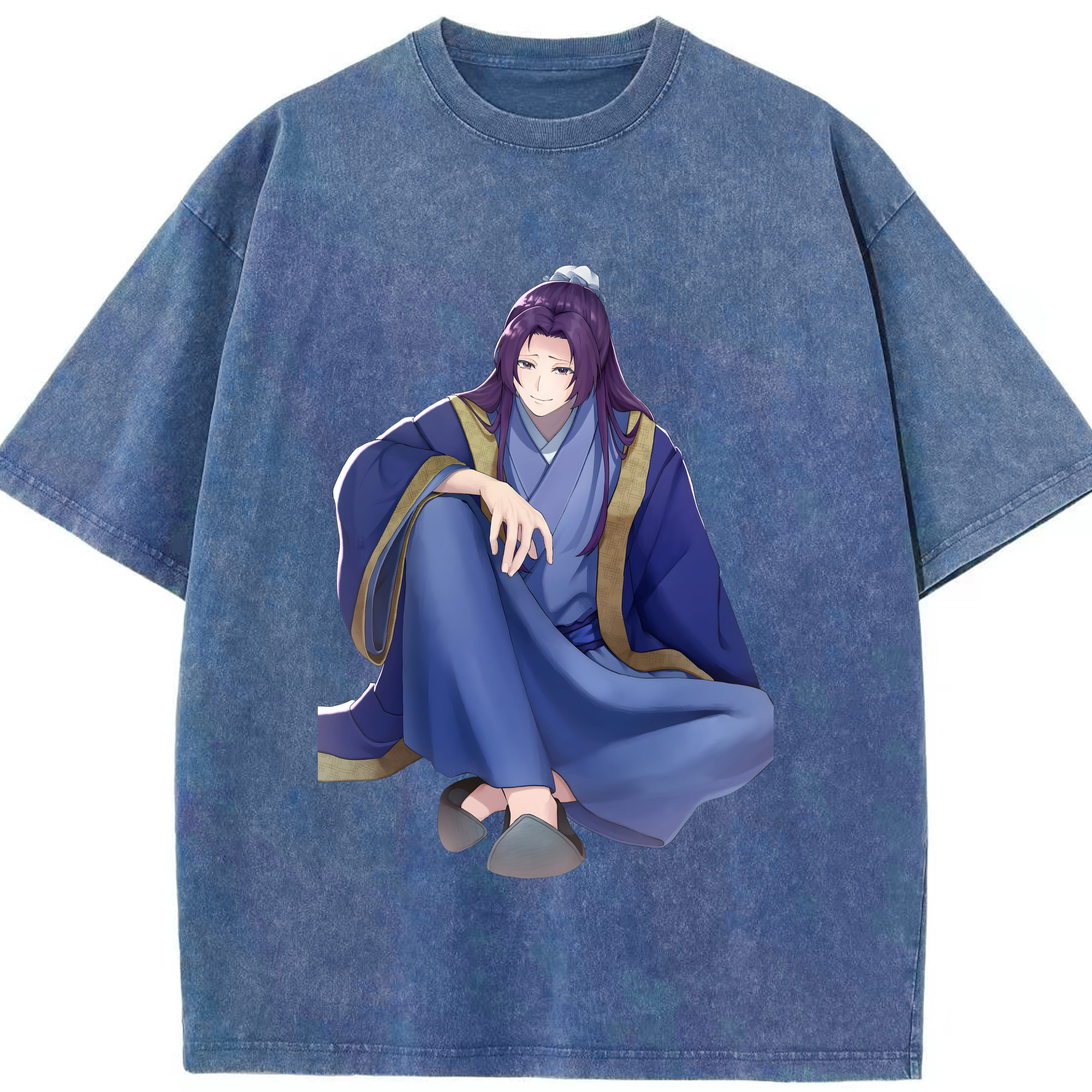 （画像用） 薬屋のひとりごと The Apothecary Diaries 綿100% ヴィンテージ風 半袖Tシャツ（フロントプリント）