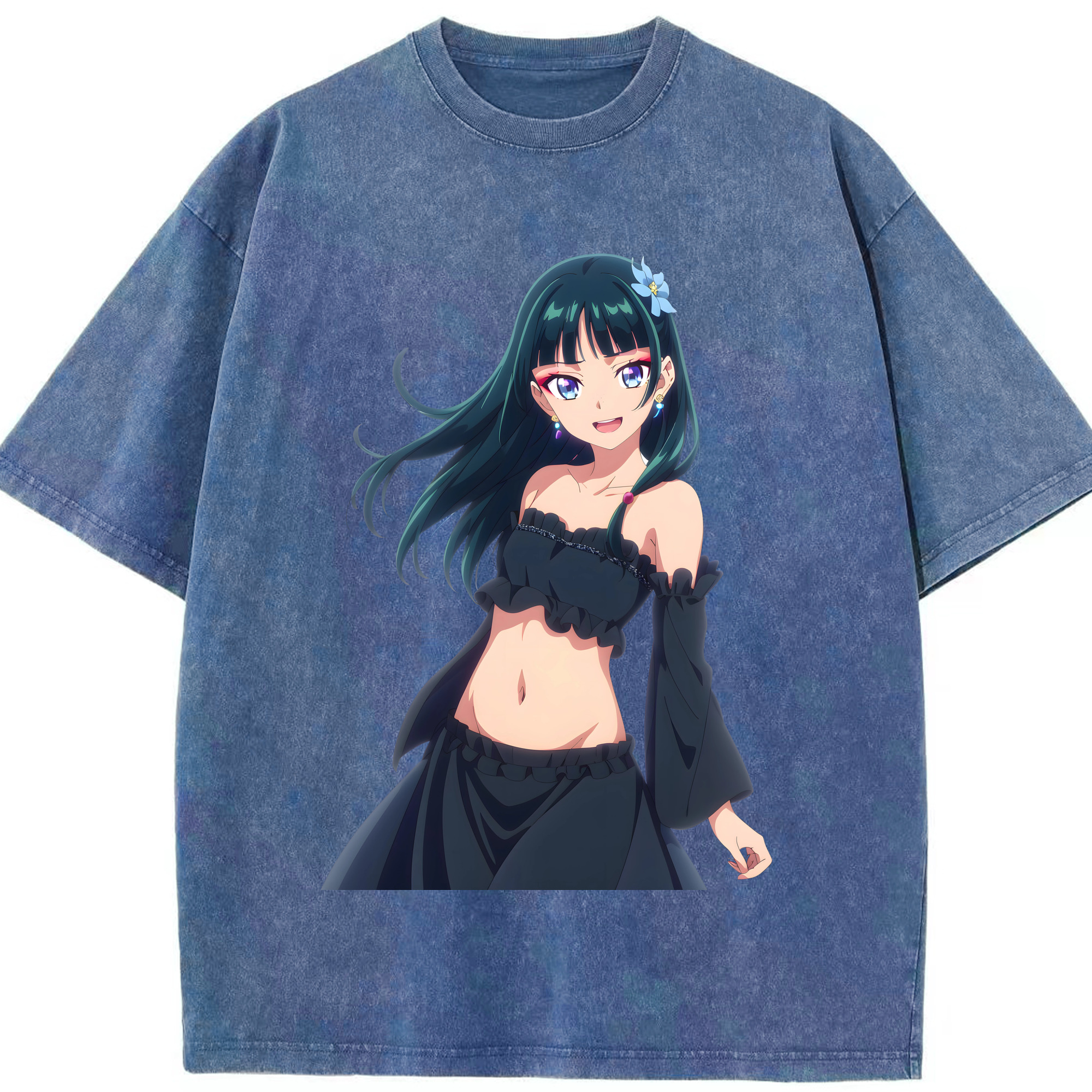 （画像用） 薬屋のひとりごと The Apothecary Diaries 綿100% ヴィンテージ風 半袖Tシャツ（フロントプリント）