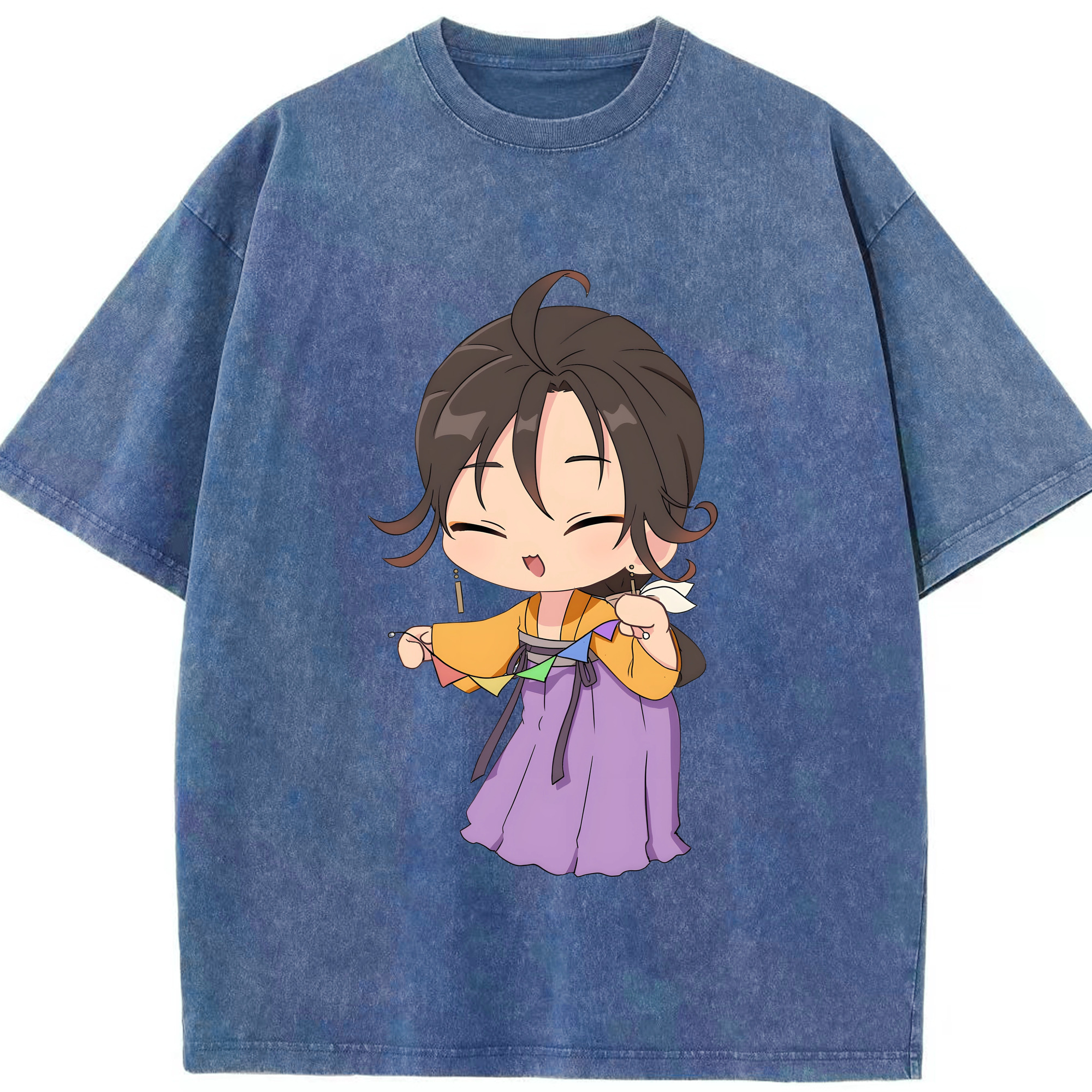 （画像用） 薬屋のひとりごと The Apothecary Diaries 綿100% ヴィンテージ風 半袖Tシャツ（フロントプリント）