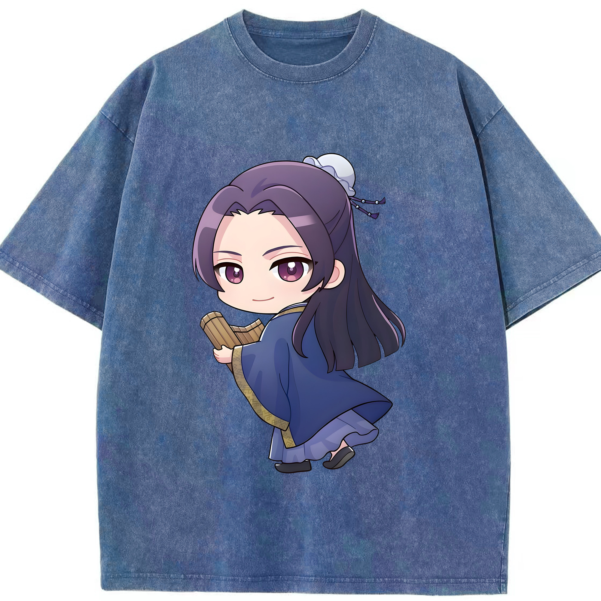 （画像用） 薬屋のひとりごと The Apothecary Diaries 綿100% ヴィンテージ風 半袖Tシャツ（フロントプリント）