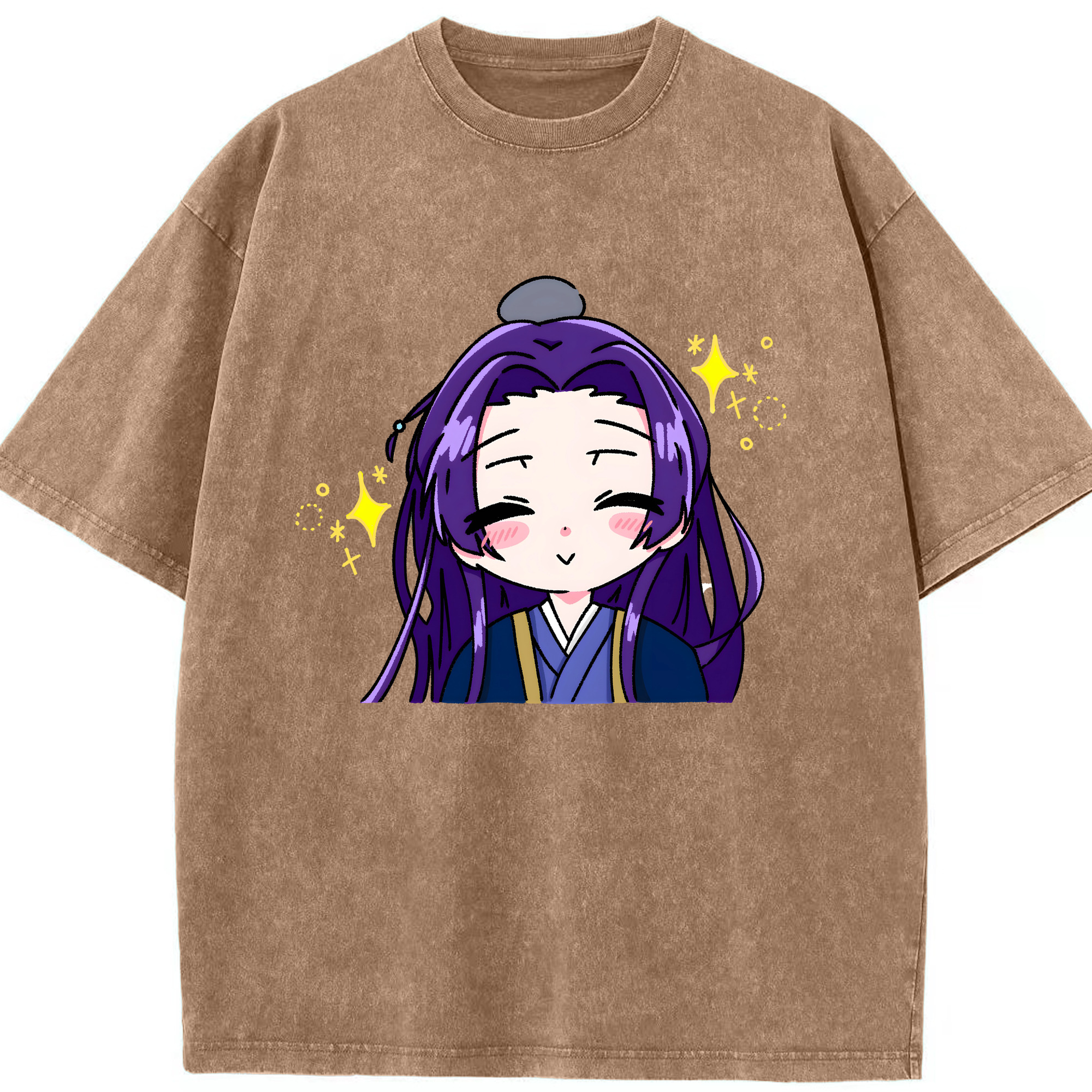 （画像用） 薬屋のひとりごと The Apothecary Diaries 綿100% ヴィンテージ風 半袖Tシャツ（フロントプリント）