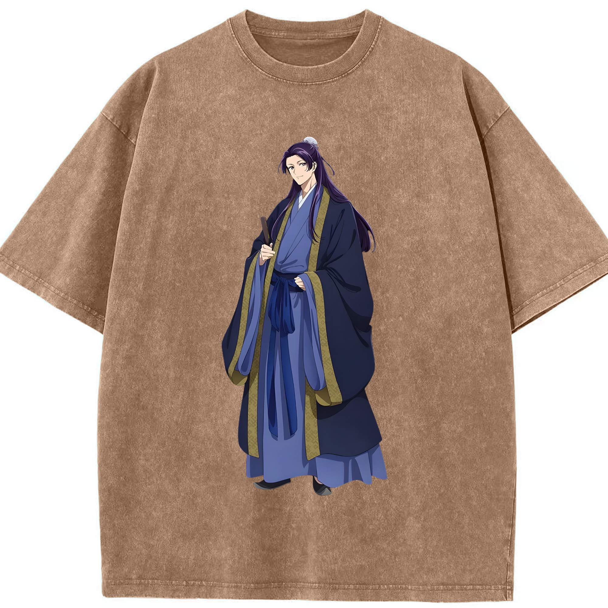 （画像用） 薬屋のひとりごと The Apothecary Diaries 綿100% ヴィンテージ風 半袖Tシャツ（フロントプリント）