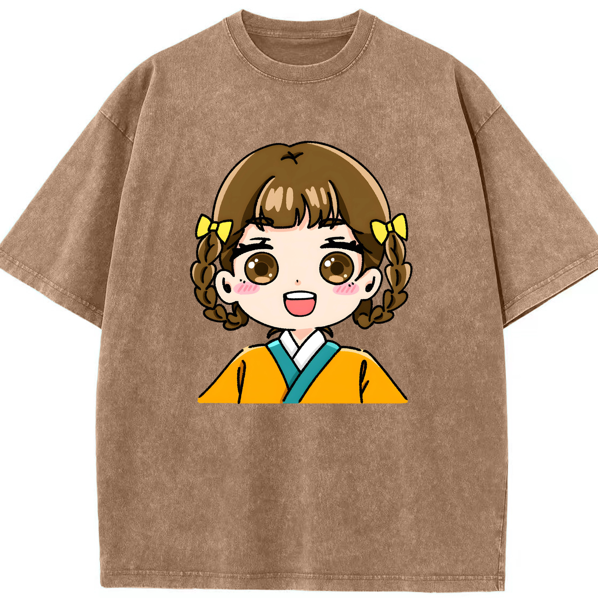 （画像用） 薬屋のひとりごと The Apothecary Diaries 綿100% ヴィンテージ風 半袖Tシャツ（フロントプリント）