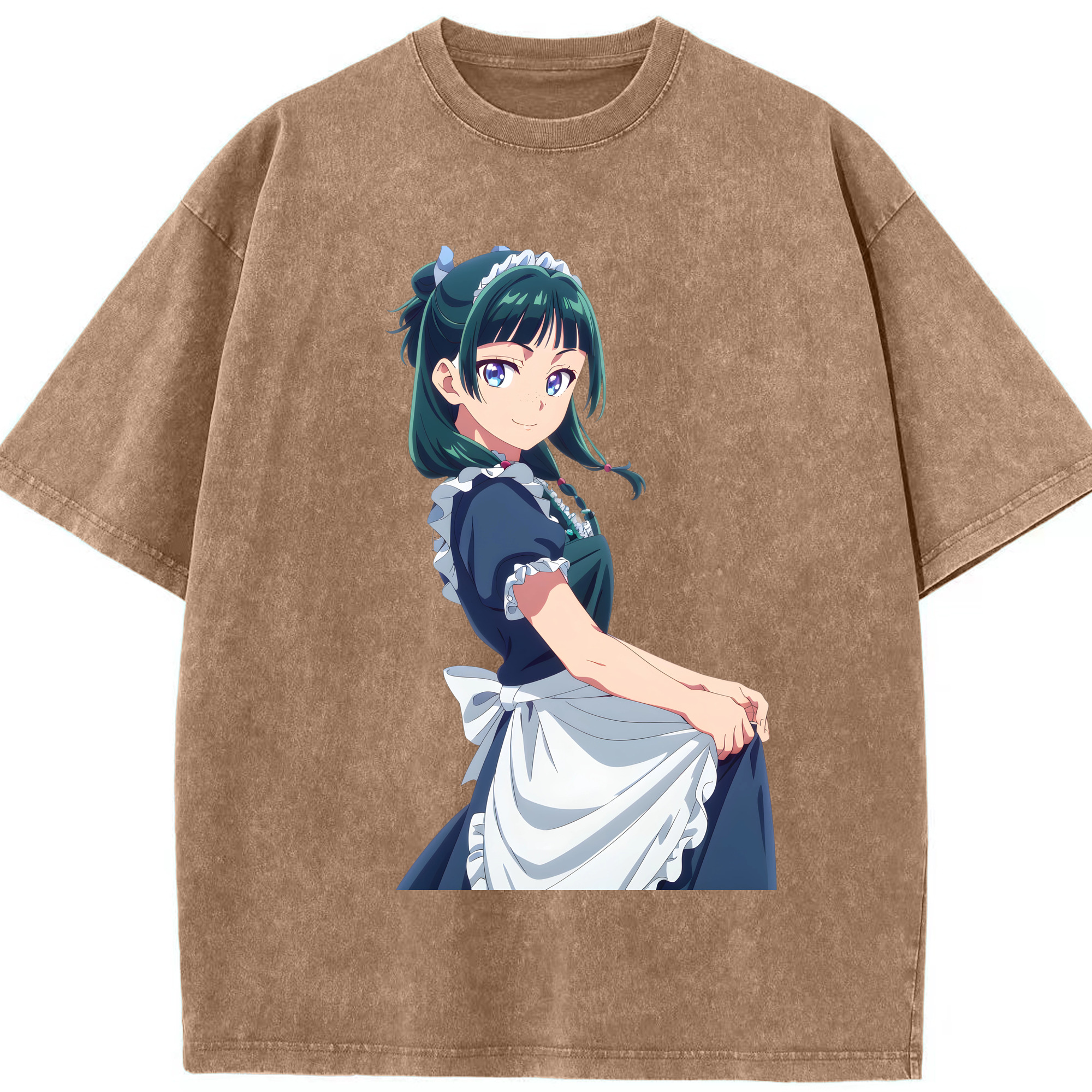 （画像用） 薬屋のひとりごと The Apothecary Diaries 綿100% ヴィンテージ風 半袖Tシャツ（フロントプリント）