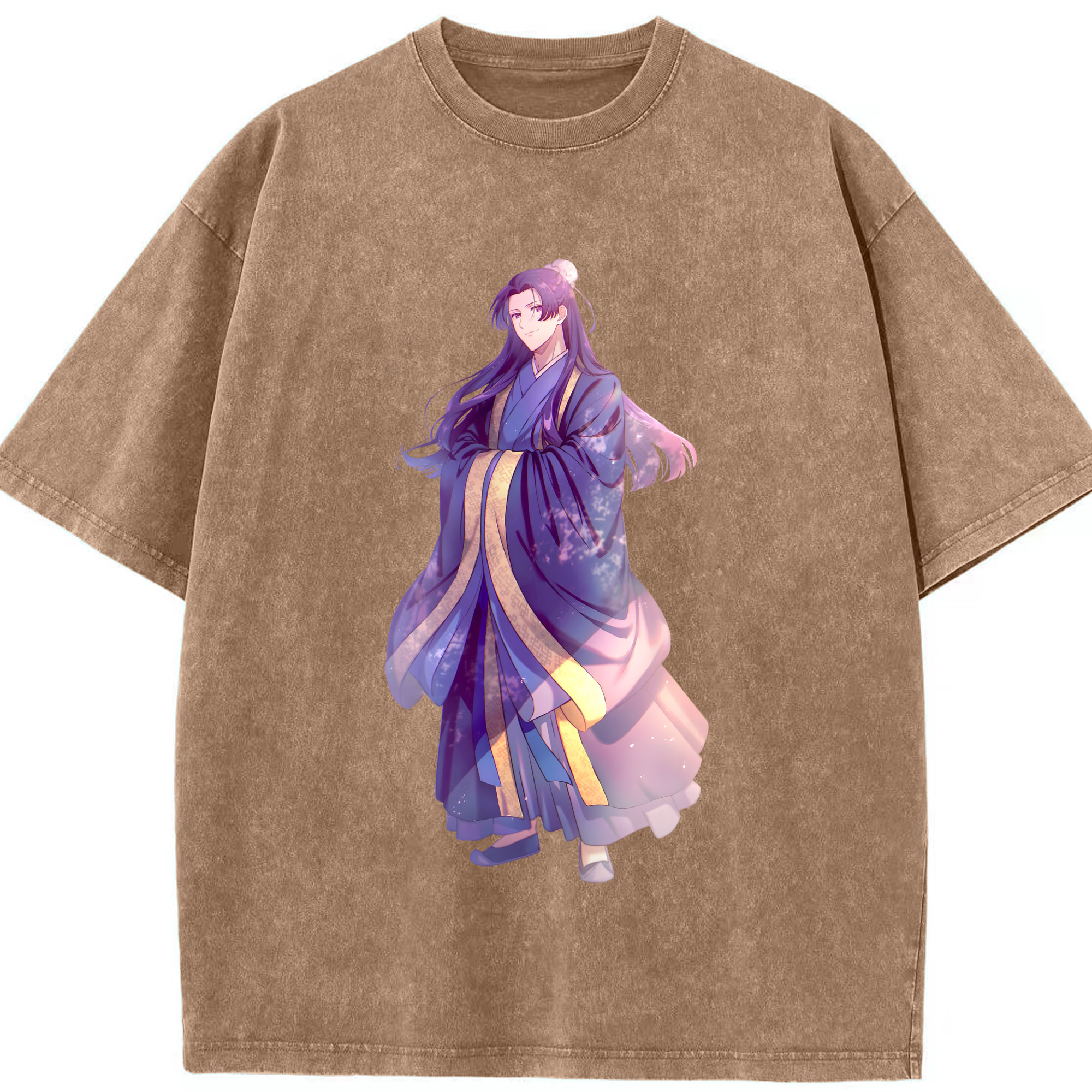 （画像用） 薬屋のひとりごと The Apothecary Diaries 綿100% ヴィンテージ風 半袖Tシャツ（フロントプリント）