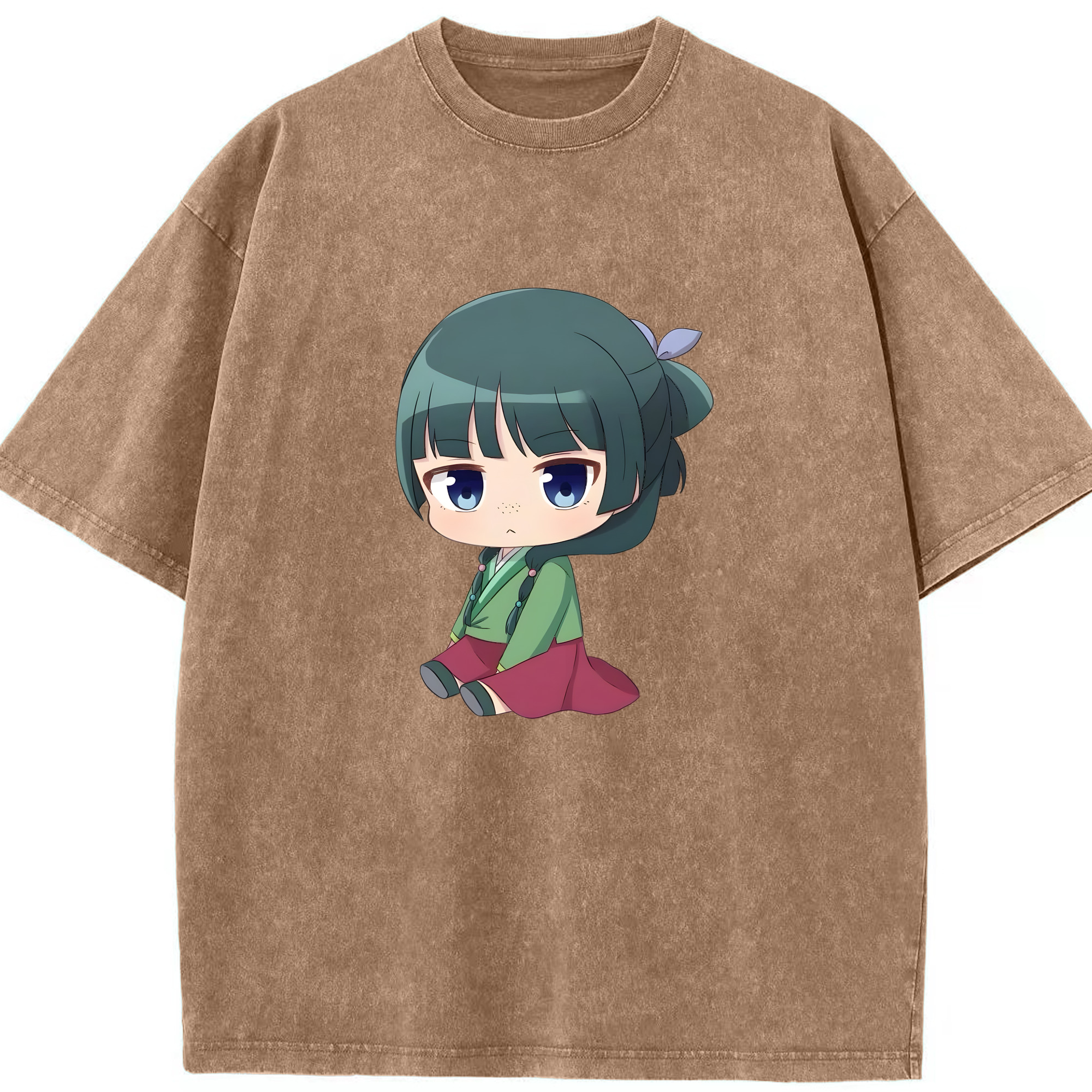 （画像用） 薬屋のひとりごと The Apothecary Diaries 綿100% ヴィンテージ風 半袖Tシャツ（フロントプリント）