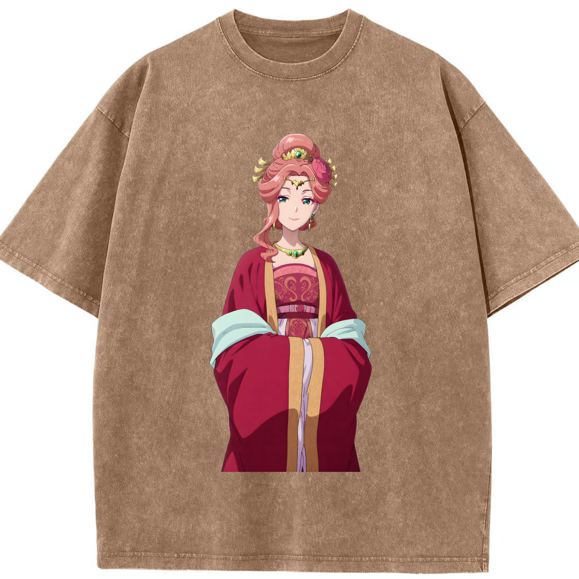 （画像用） 薬屋のひとりごと The Apothecary Diaries 綿100% ヴィンテージ風 半袖Tシャツ（フロントプリント）