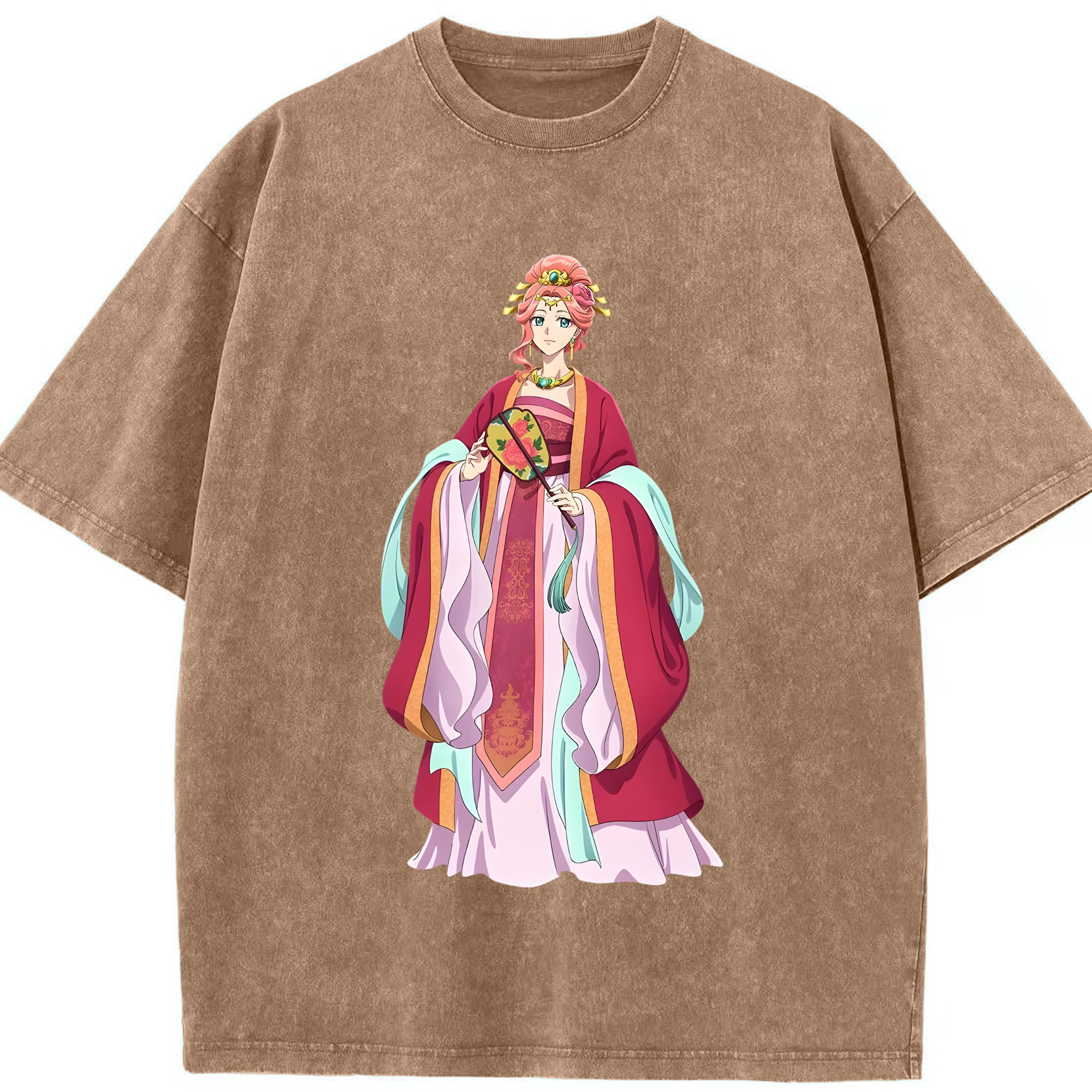 （画像用） 薬屋のひとりごと The Apothecary Diaries 綿100% ヴィンテージ風 半袖Tシャツ（フロントプリント）