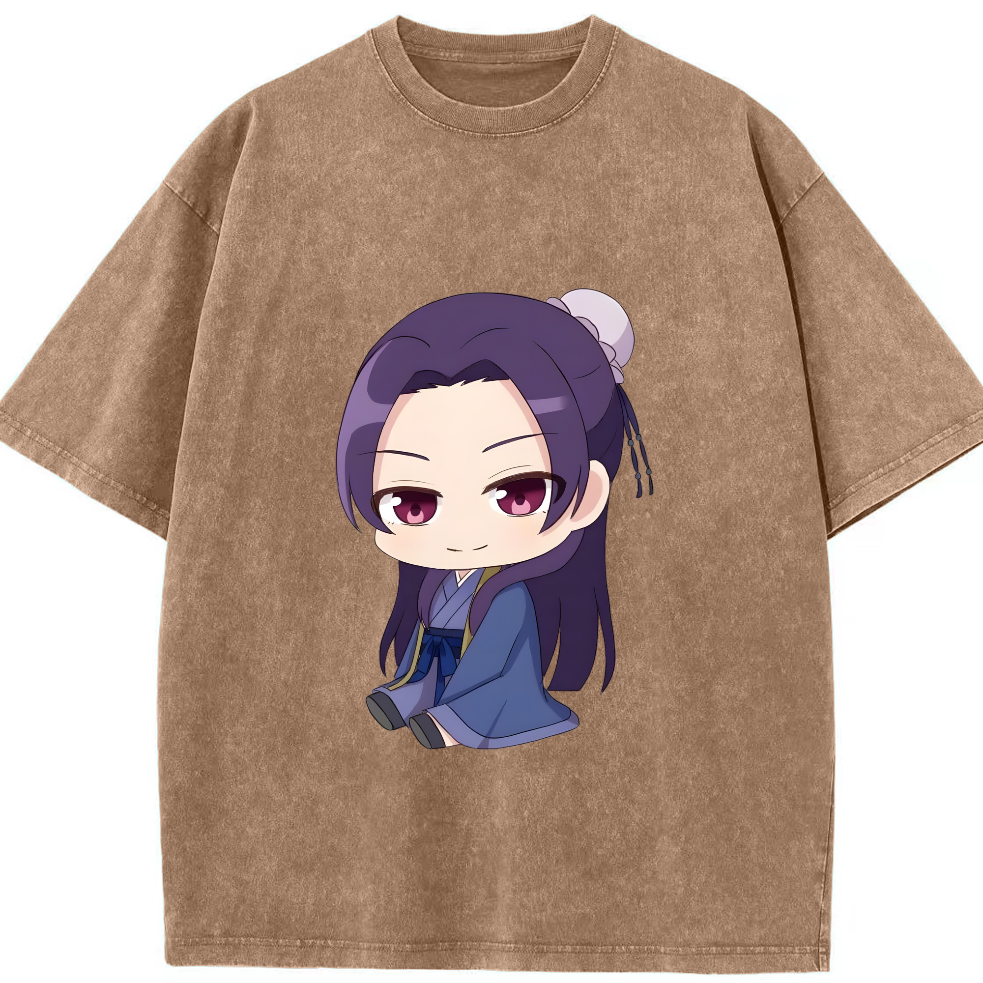 （画像用） 薬屋のひとりごと The Apothecary Diaries 綿100% ヴィンテージ風 半袖Tシャツ（フロントプリント）