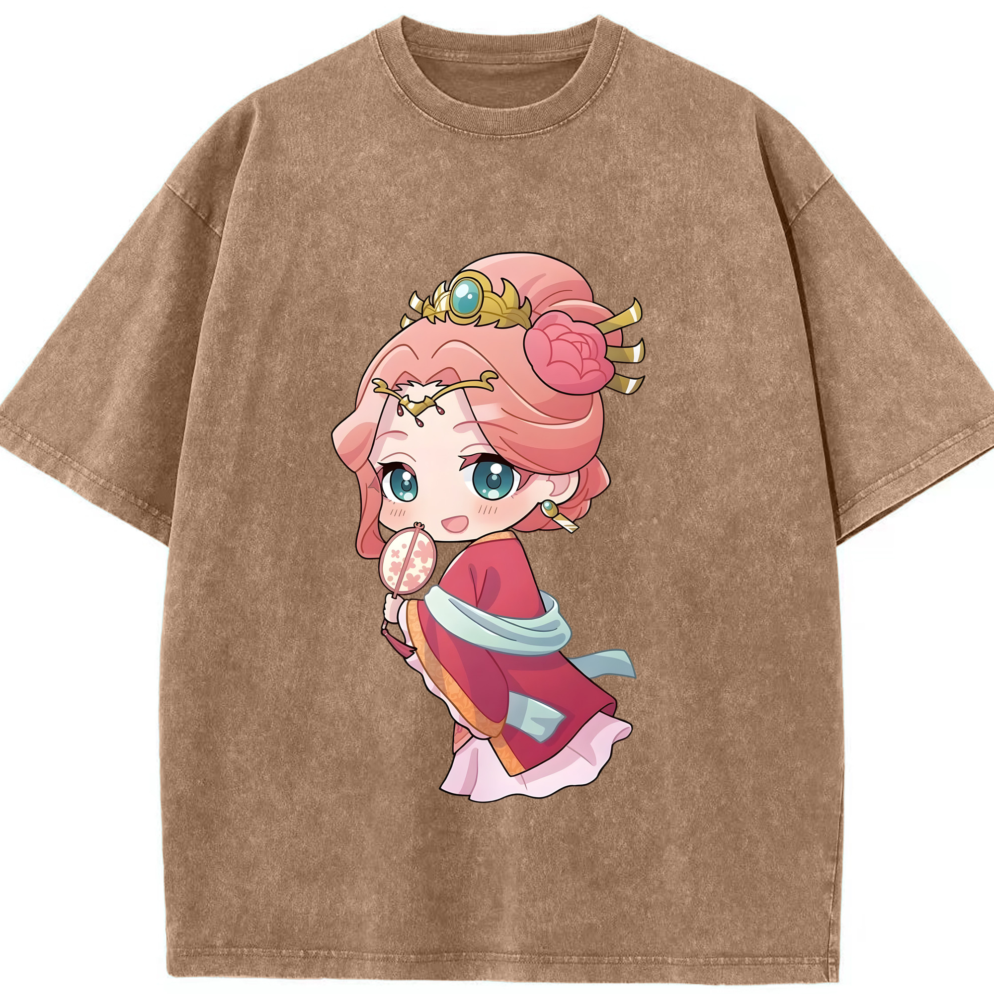 （画像用） 薬屋のひとりごと The Apothecary Diaries 綿100% ヴィンテージ風 半袖Tシャツ（フロントプリント）