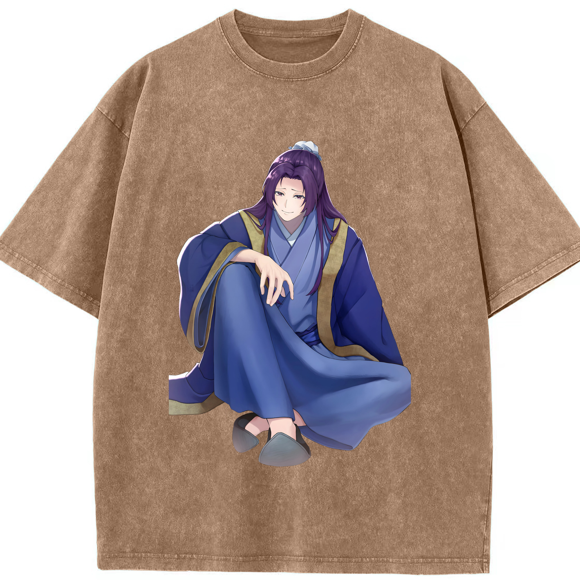 （画像用） 薬屋のひとりごと The Apothecary Diaries 綿100% ヴィンテージ風 半袖Tシャツ（フロントプリント）