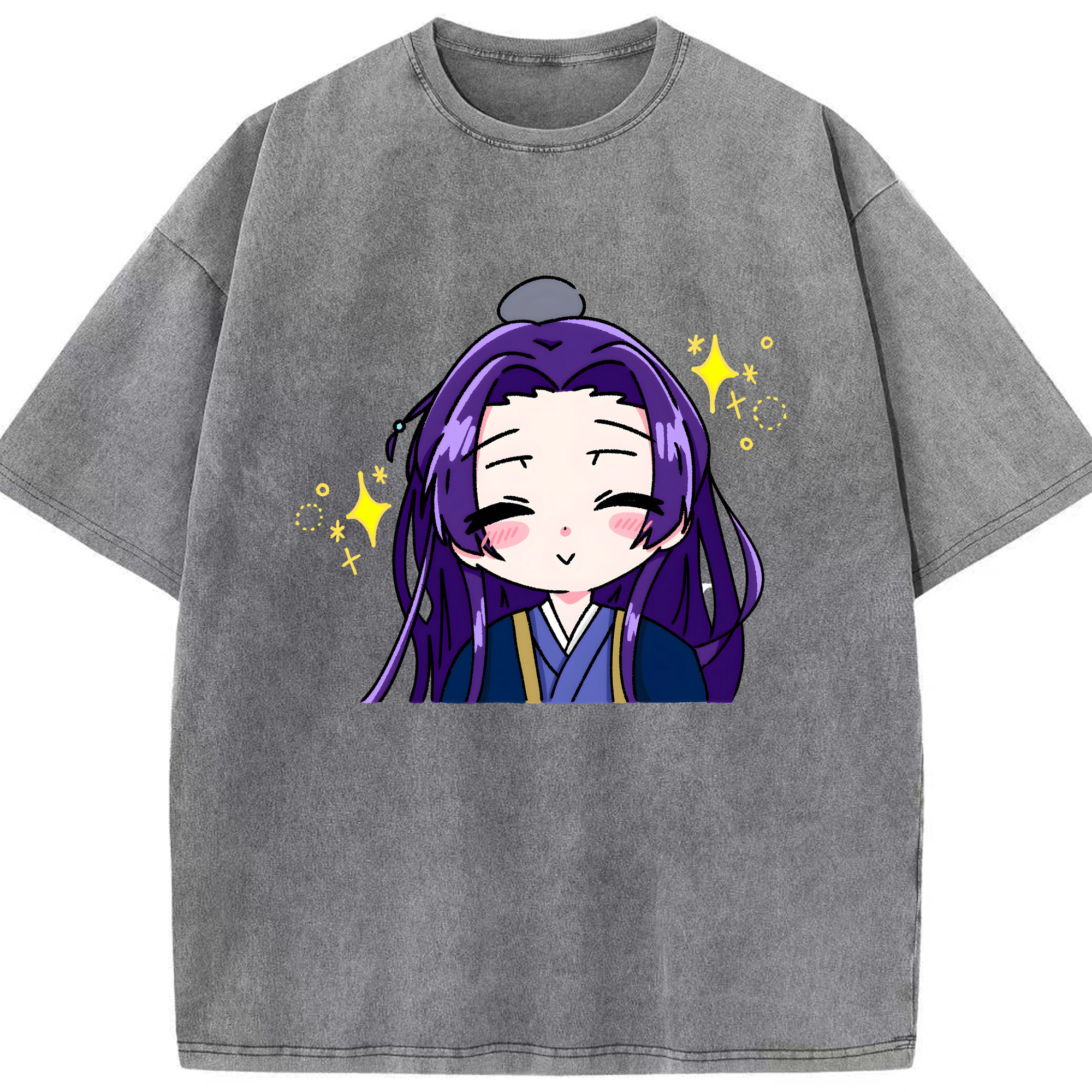 （画像用） 薬屋のひとりごと The Apothecary Diaries 綿100% ヴィンテージ風 半袖Tシャツ（フロントプリント）