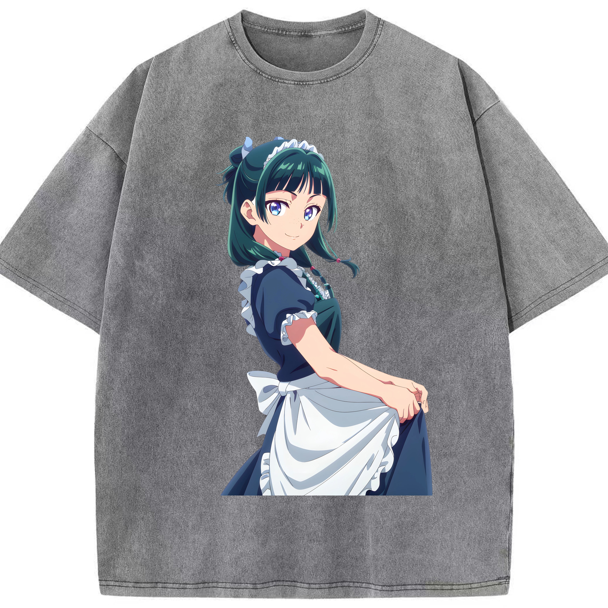（画像用） 薬屋のひとりごと The Apothecary Diaries 綿100% ヴィンテージ風 半袖Tシャツ（フロントプリント）