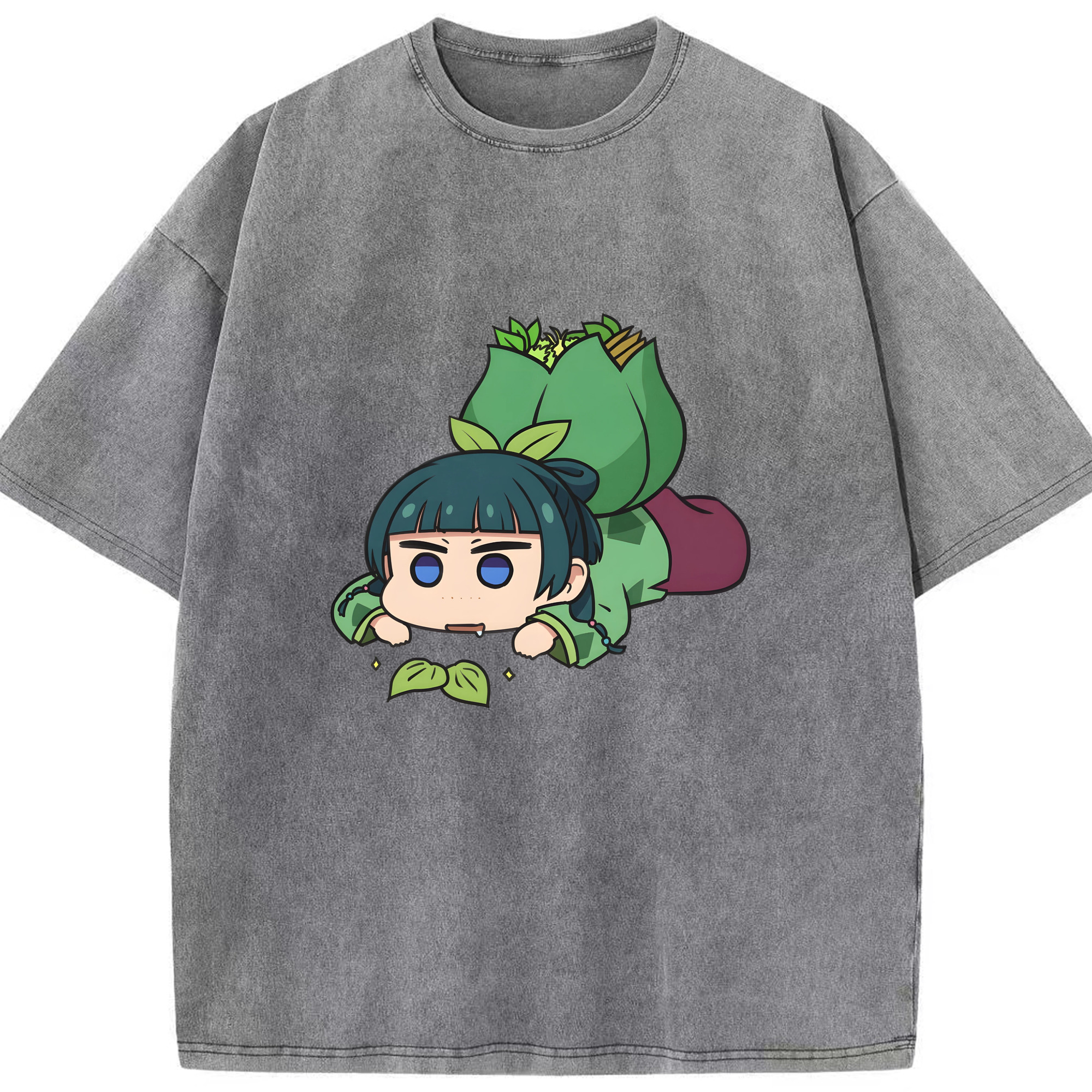 （画像用） 薬屋のひとりごと The Apothecary Diaries 綿100% ヴィンテージ風 半袖Tシャツ（フロントプリント）
