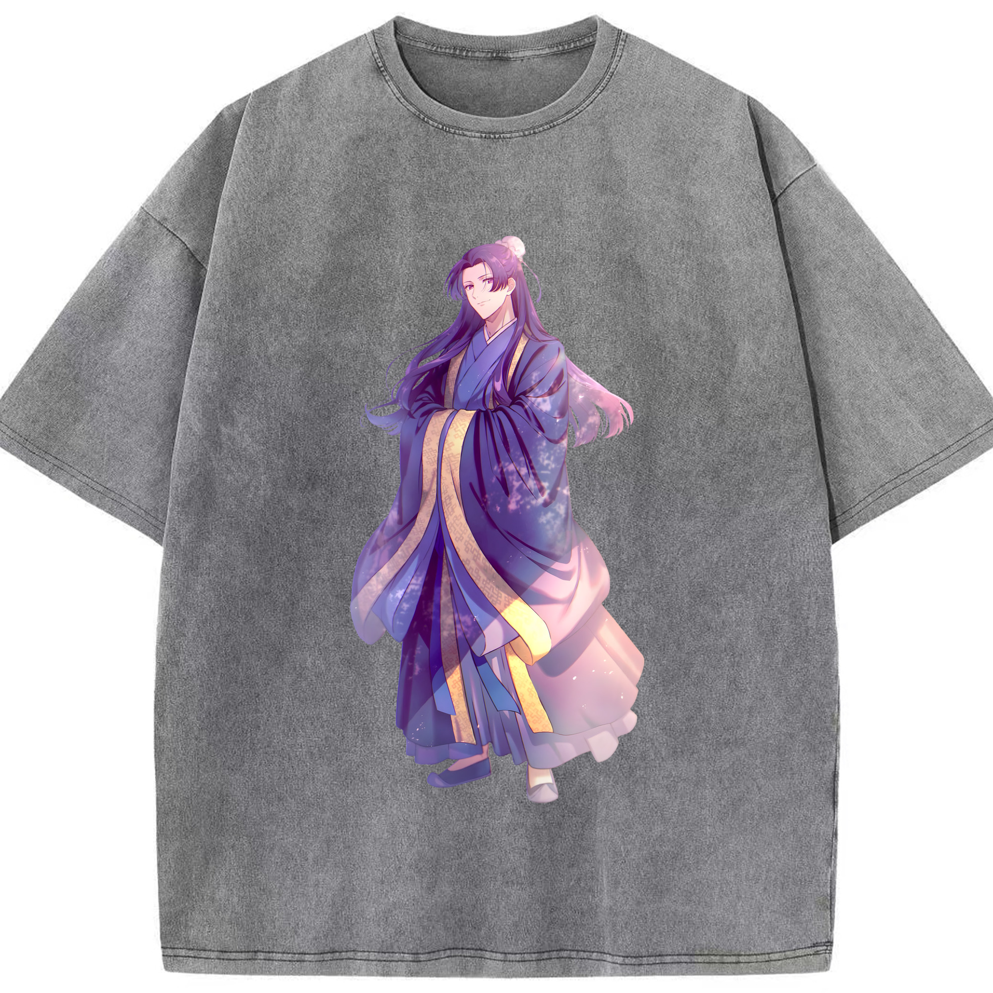 （画像用） 薬屋のひとりごと The Apothecary Diaries 綿100% ヴィンテージ風 半袖Tシャツ（フロントプリント）