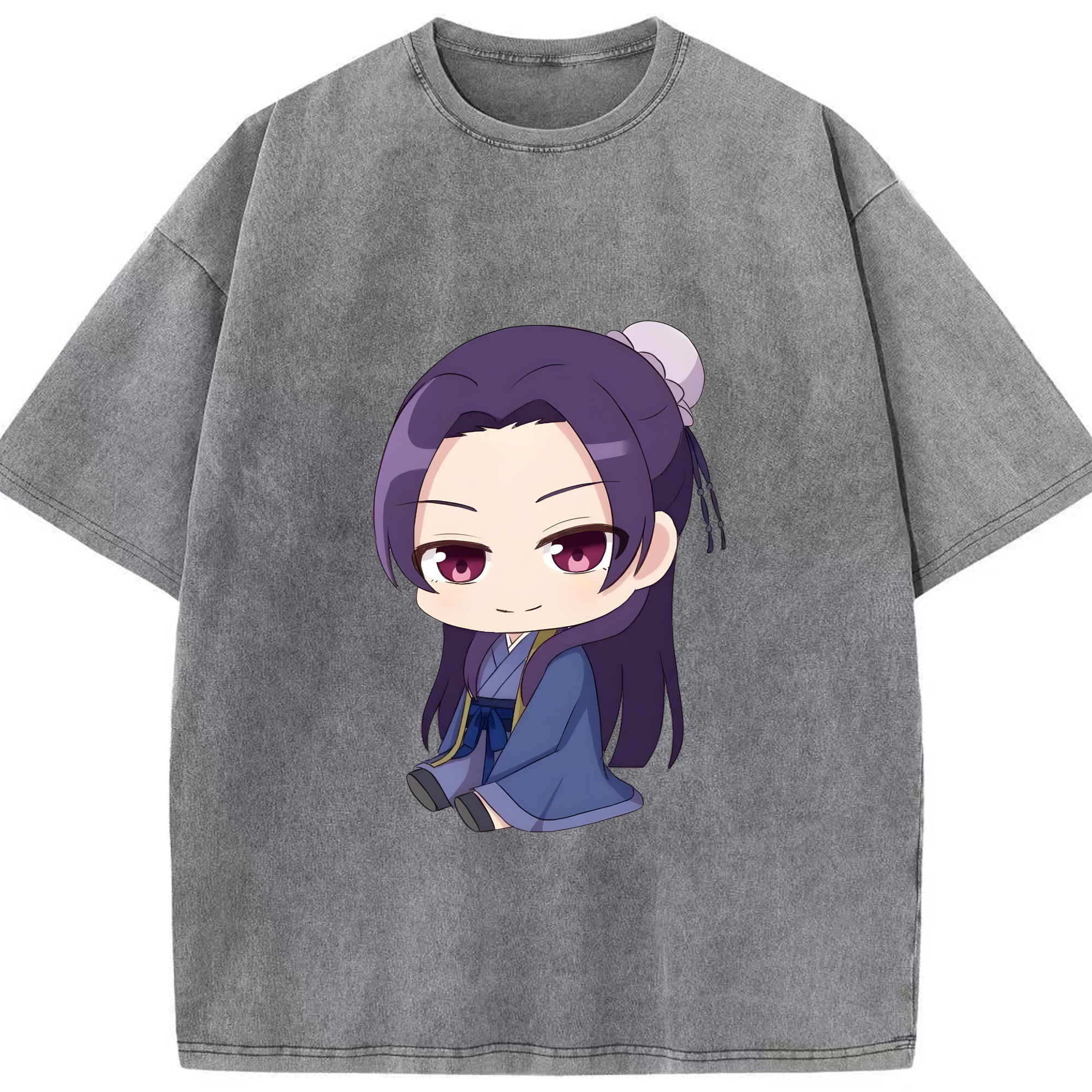 （画像用） 薬屋のひとりごと The Apothecary Diaries 綿100% ヴィンテージ風 半袖Tシャツ（フロントプリント）