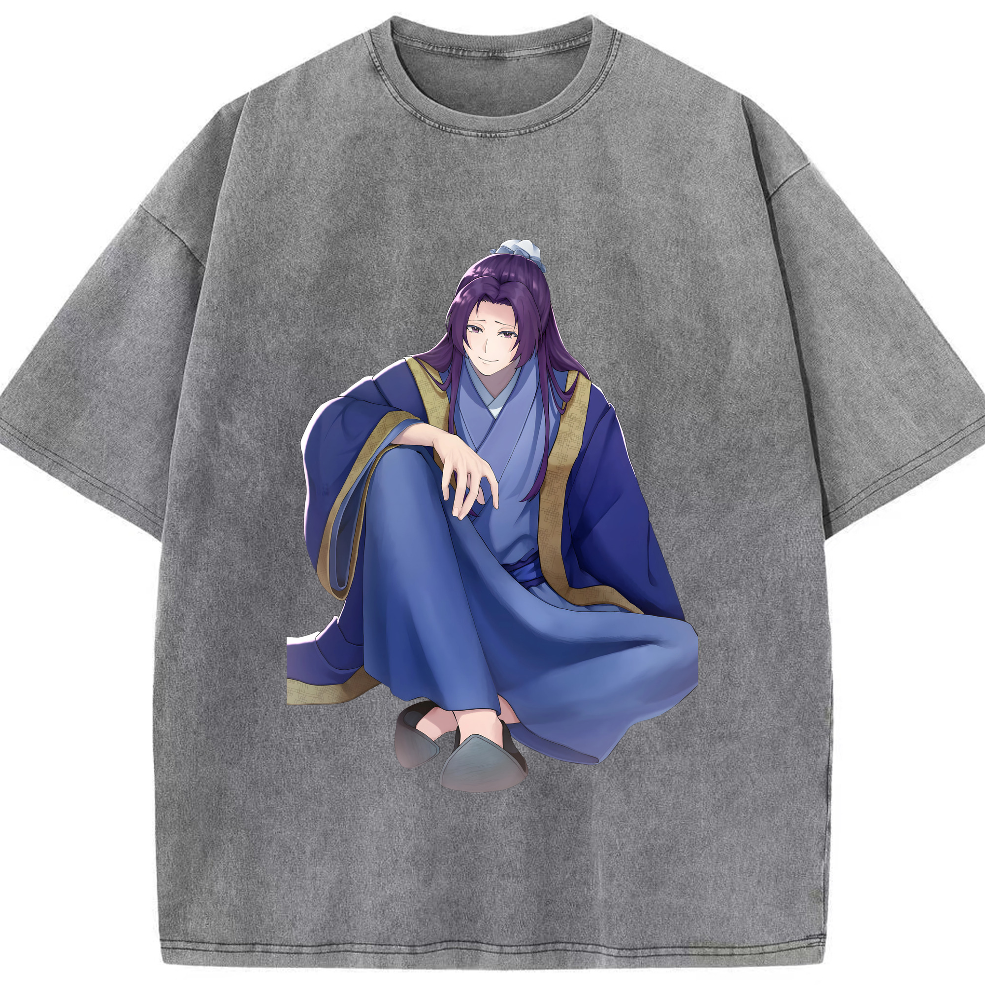 （画像用） 薬屋のひとりごと The Apothecary Diaries 綿100% ヴィンテージ風 半袖Tシャツ（フロントプリント）