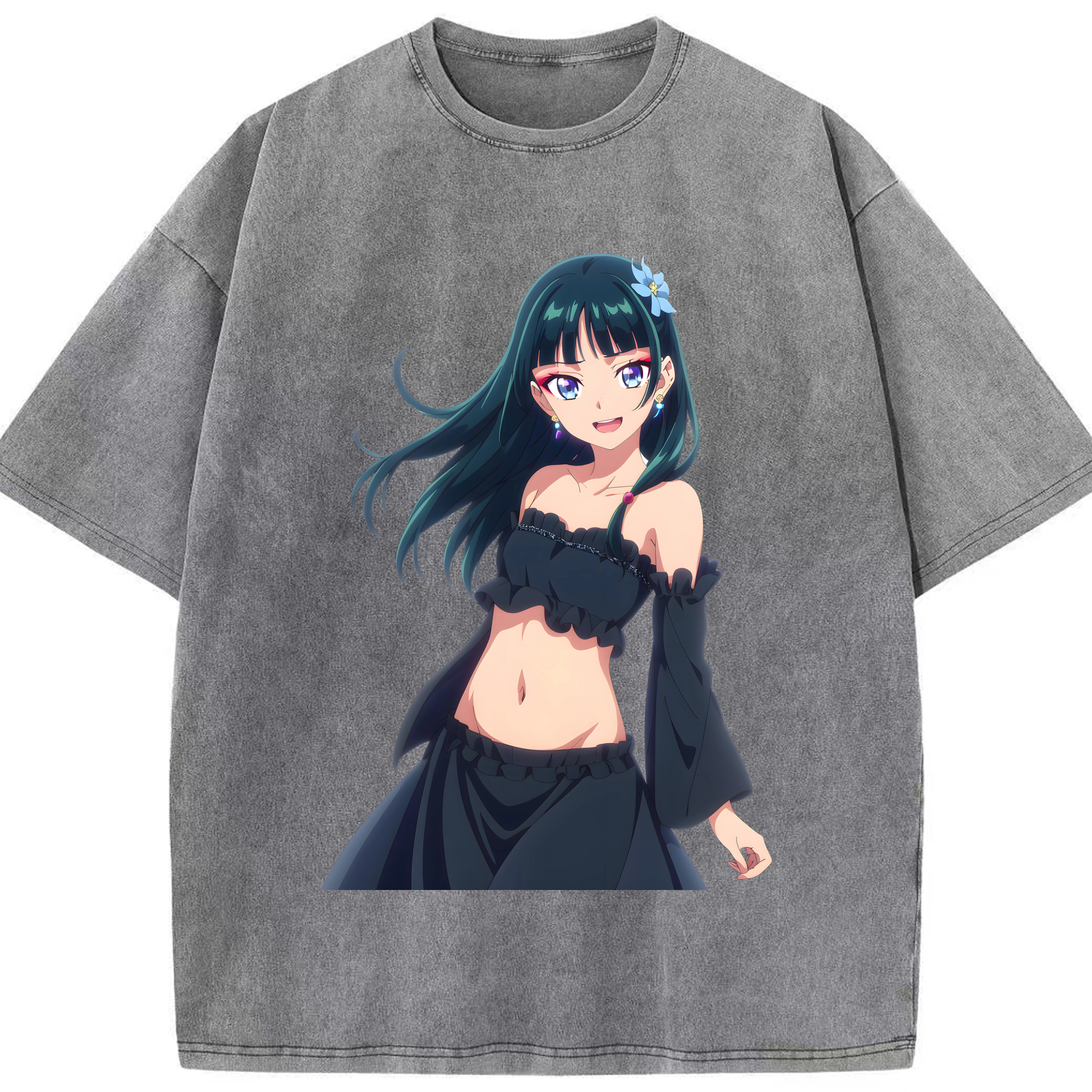 （画像用） 薬屋のひとりごと The Apothecary Diaries 綿100% ヴィンテージ風 半袖Tシャツ（フロントプリント）