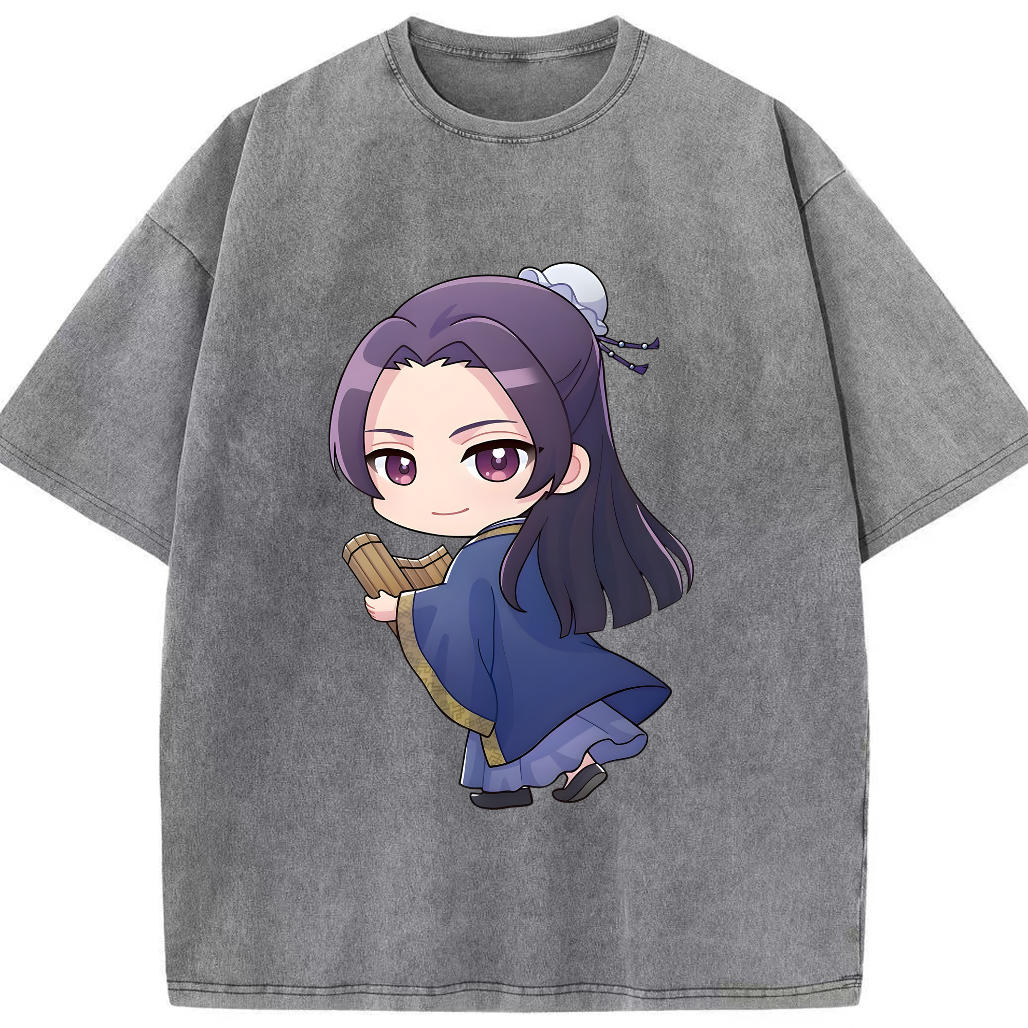 （画像用） 薬屋のひとりごと The Apothecary Diaries 綿100% ヴィンテージ風 半袖Tシャツ（フロントプリント）