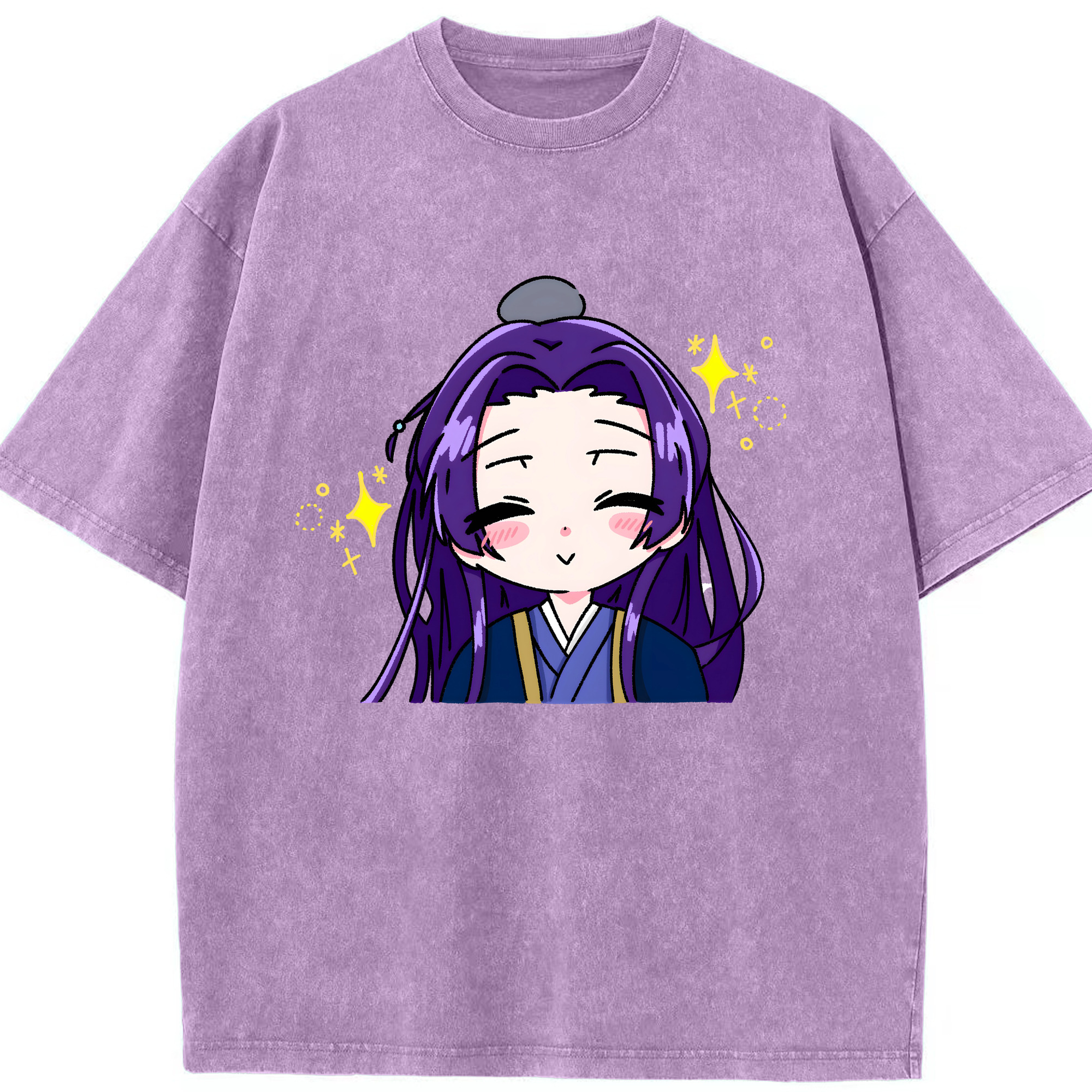 （画像用） 薬屋のひとりごと The Apothecary Diaries 綿100% ヴィンテージ風 半袖Tシャツ（フロントプリント）
