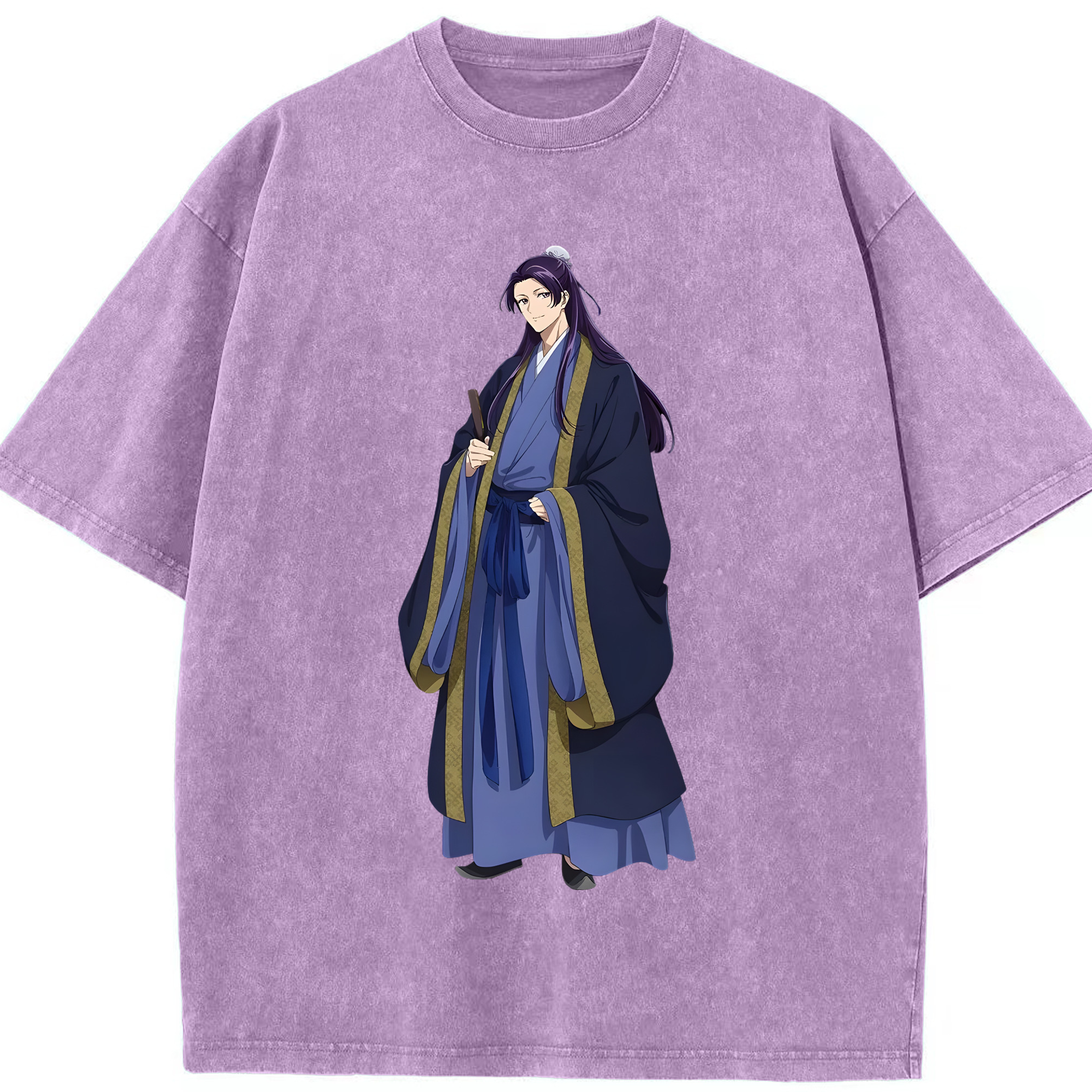 （画像用） 薬屋のひとりごと The Apothecary Diaries 綿100% ヴィンテージ風 半袖Tシャツ（フロントプリント）