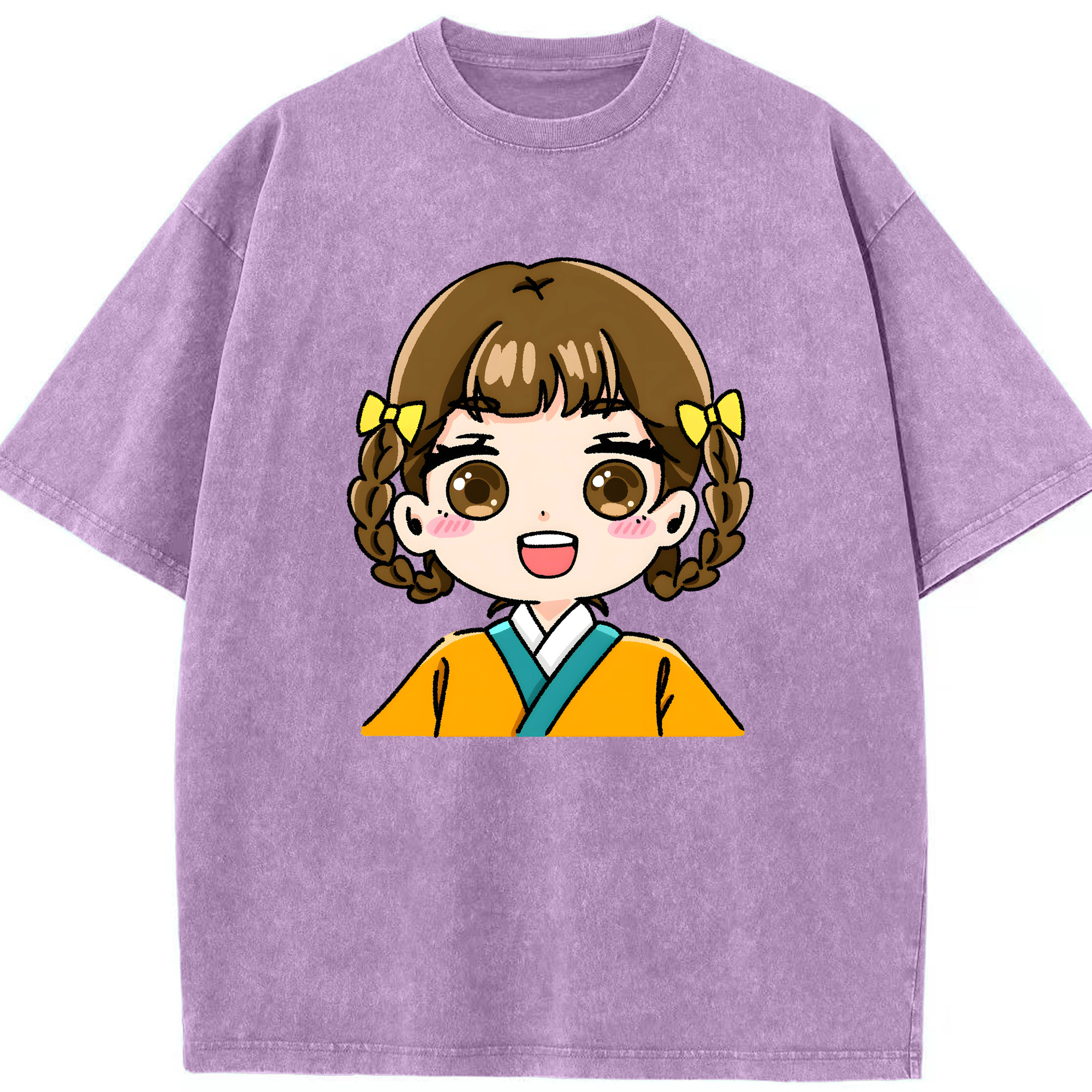 （画像用） 薬屋のひとりごと The Apothecary Diaries 綿100% ヴィンテージ風 半袖Tシャツ（フロントプリント）