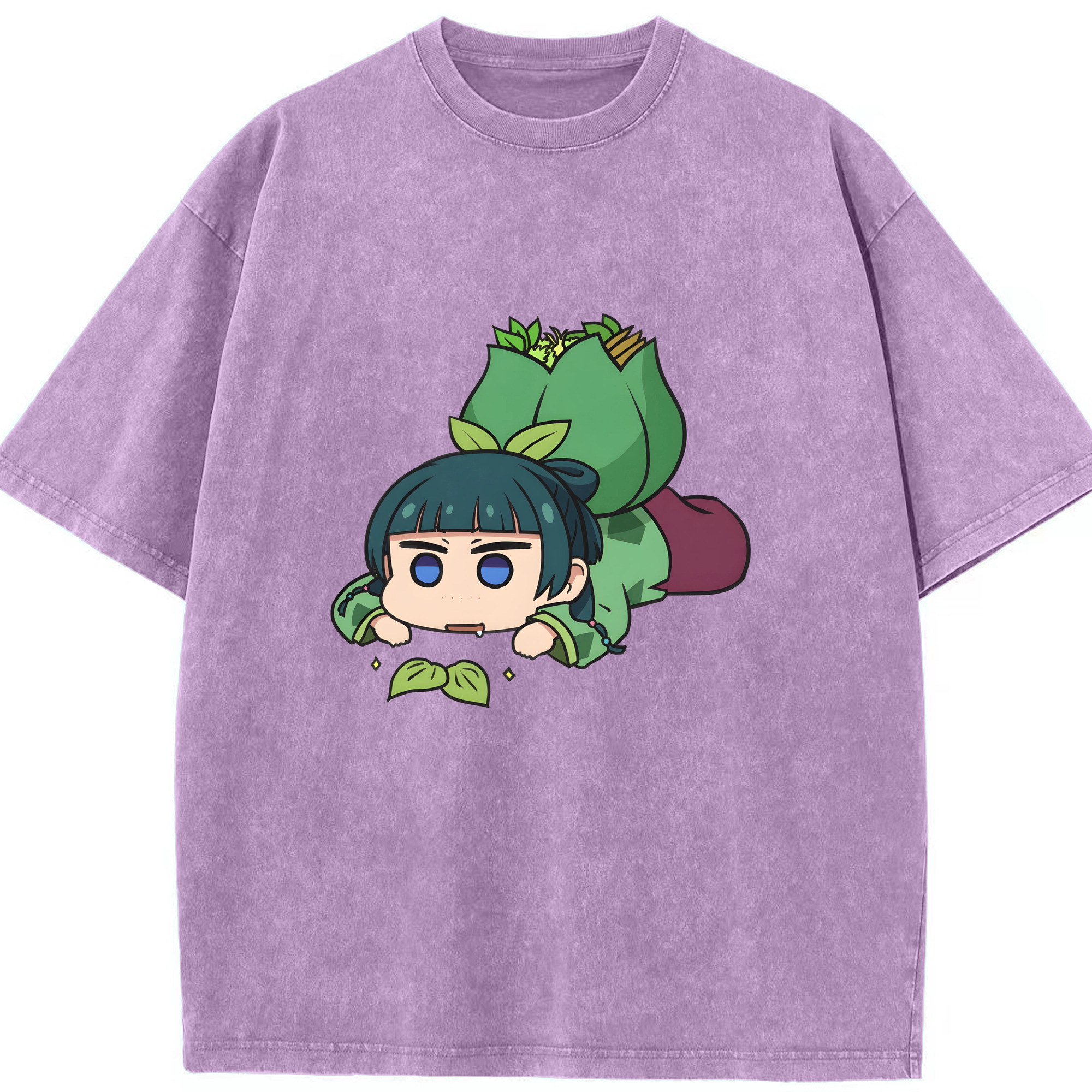 （画像用） 薬屋のひとりごと The Apothecary Diaries 綿100% ヴィンテージ風 半袖Tシャツ（フロントプリント）